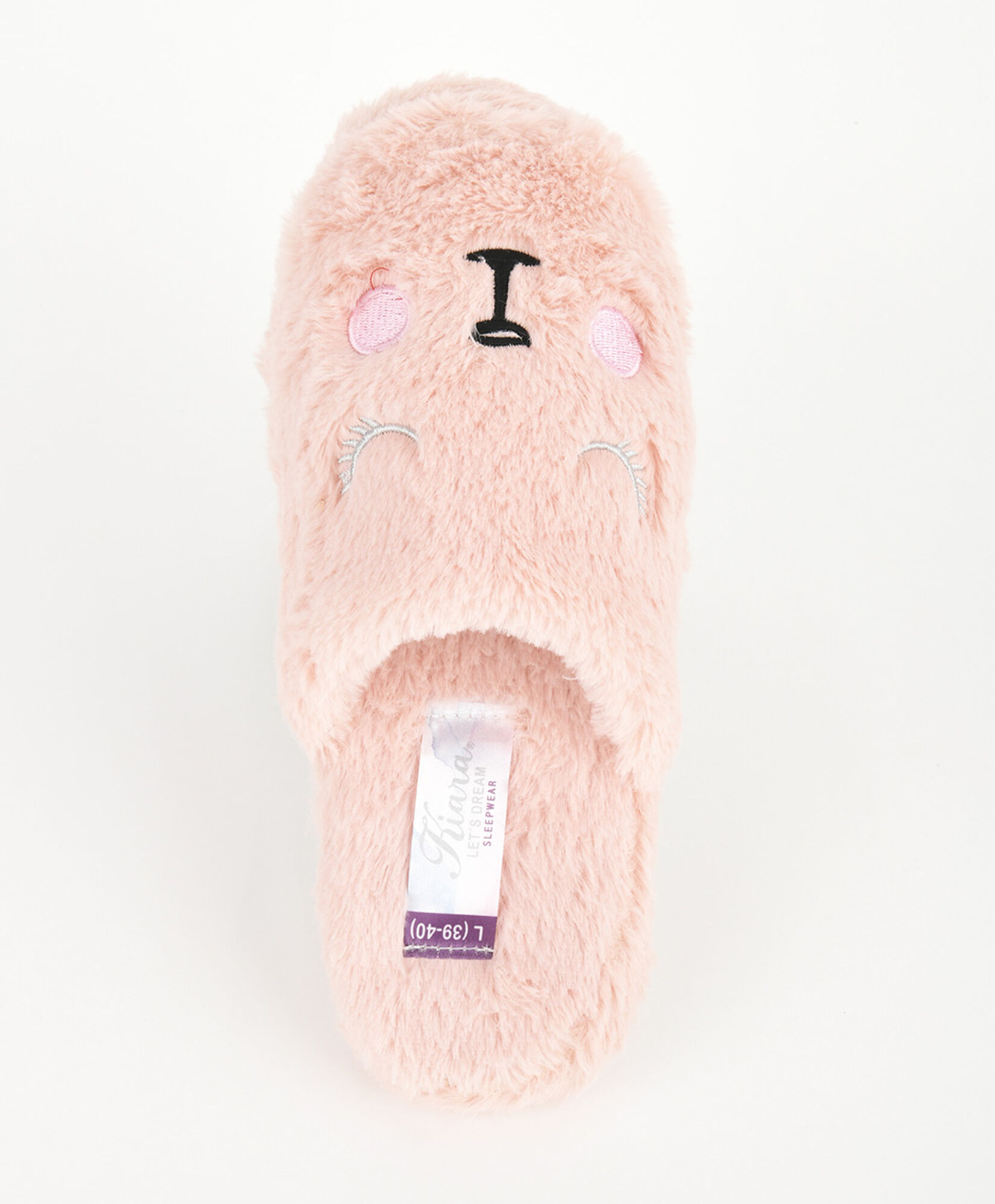 Pantufla mujer gatito pelitos Pantufla mujer gatito pelitos