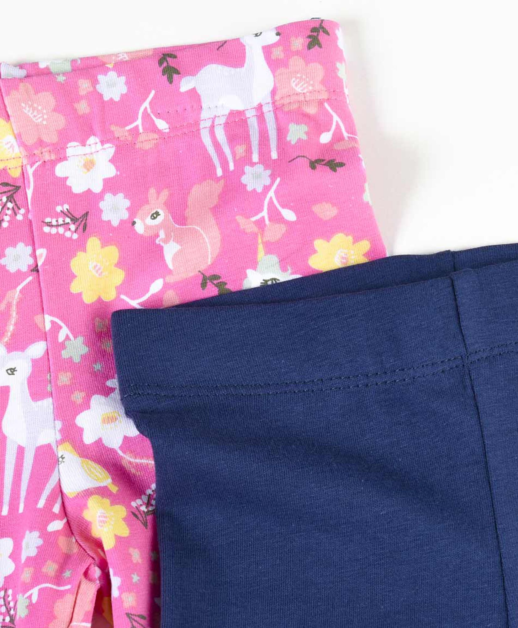 Pack 2 leggins bebé animales Pack 2 leggins bebé animales