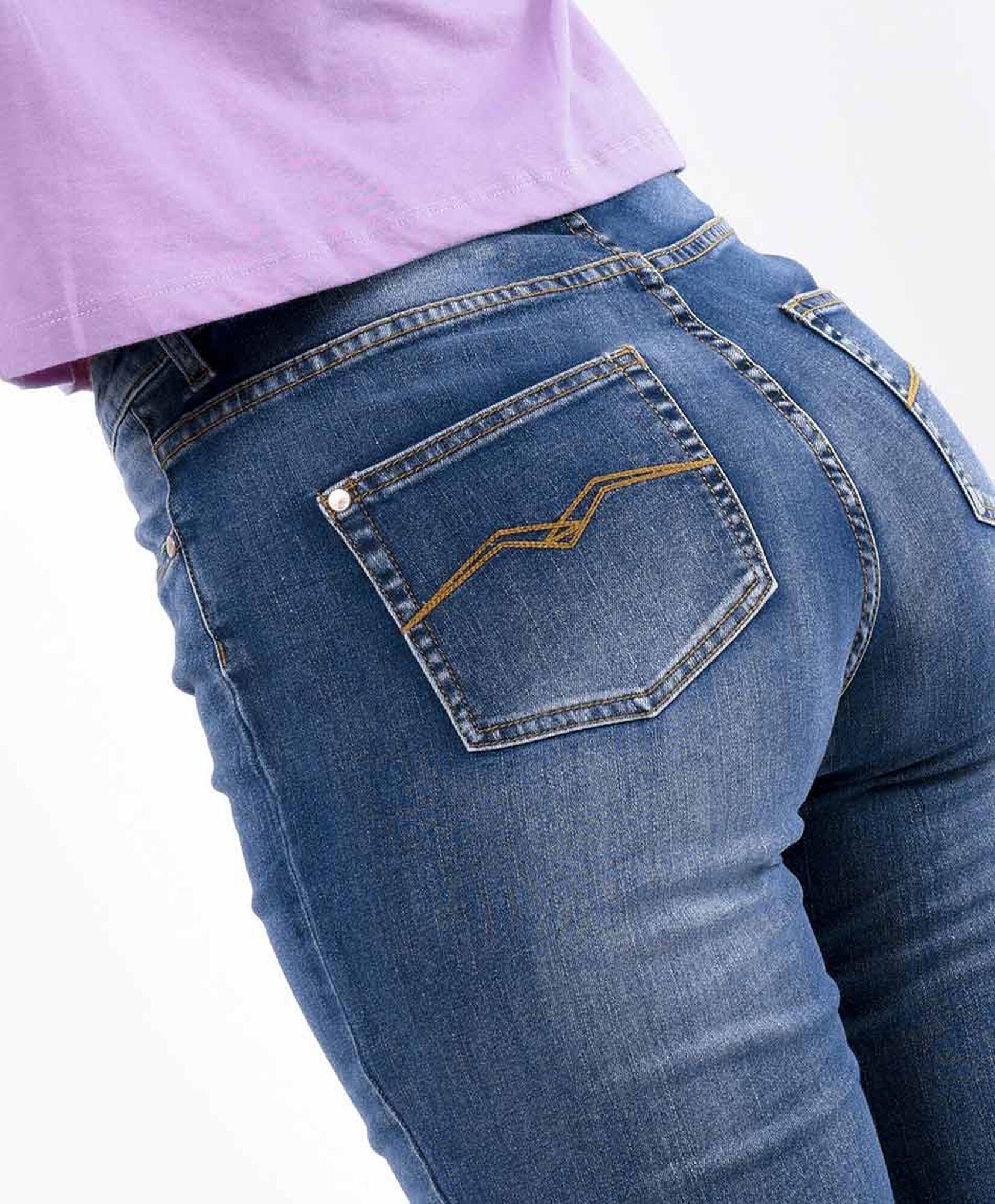 Jeans mujer desgastes flare Jeans mujer desgastes flare