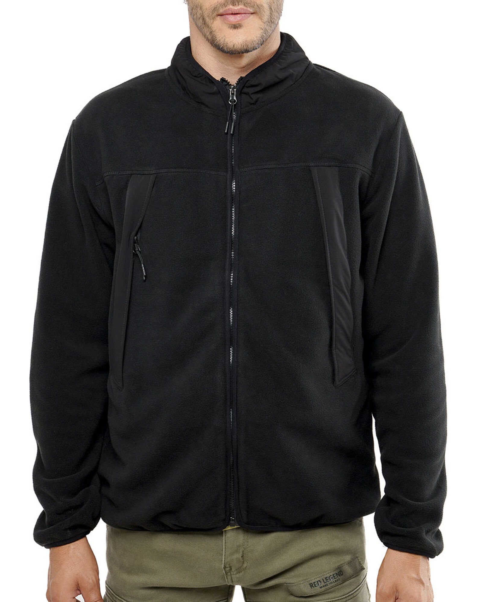 Polar hombre bolsillos liso Polar hombre bolsillos liso