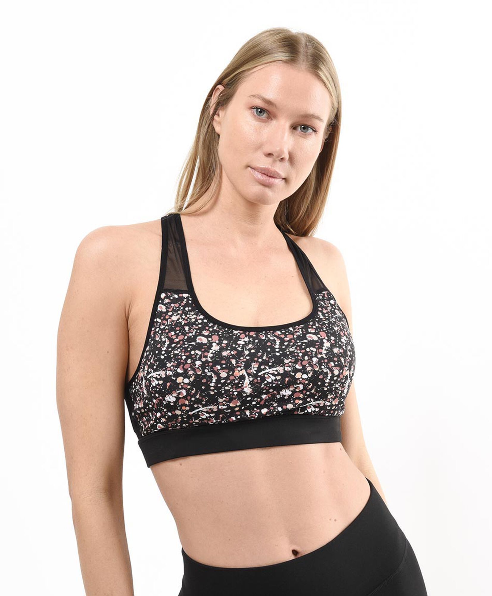 Peto deportivo mujer print malla Peto deportivo mujer print malla