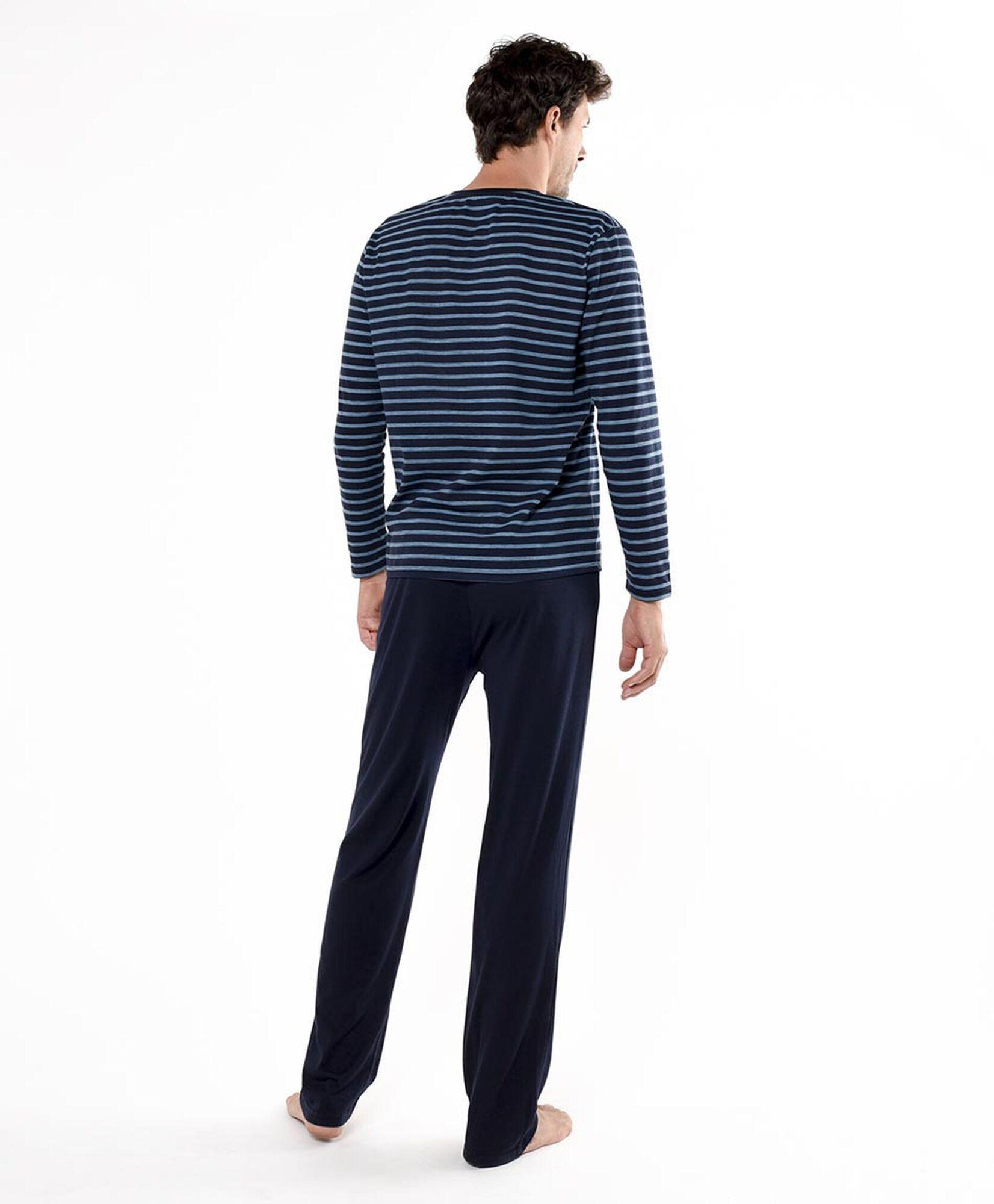 Pijama hombre bolsillo líneas Pijama hombre bolsillo líneas