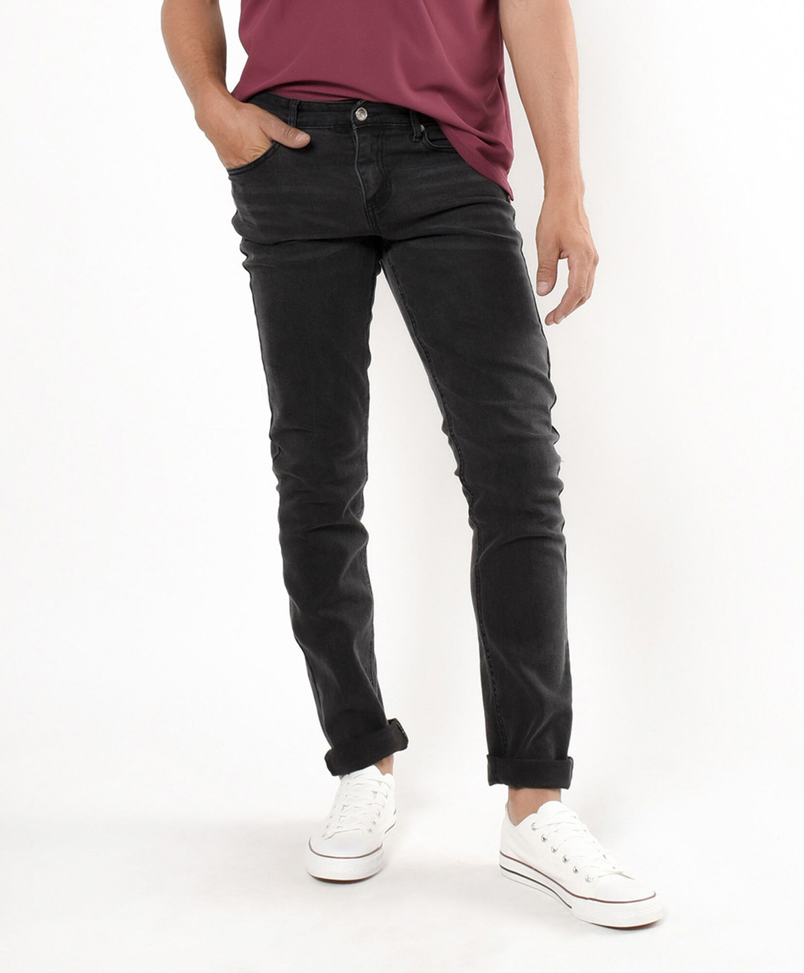 Jeans hombre negro skinny fit Jeans hombre negro skinny fit
