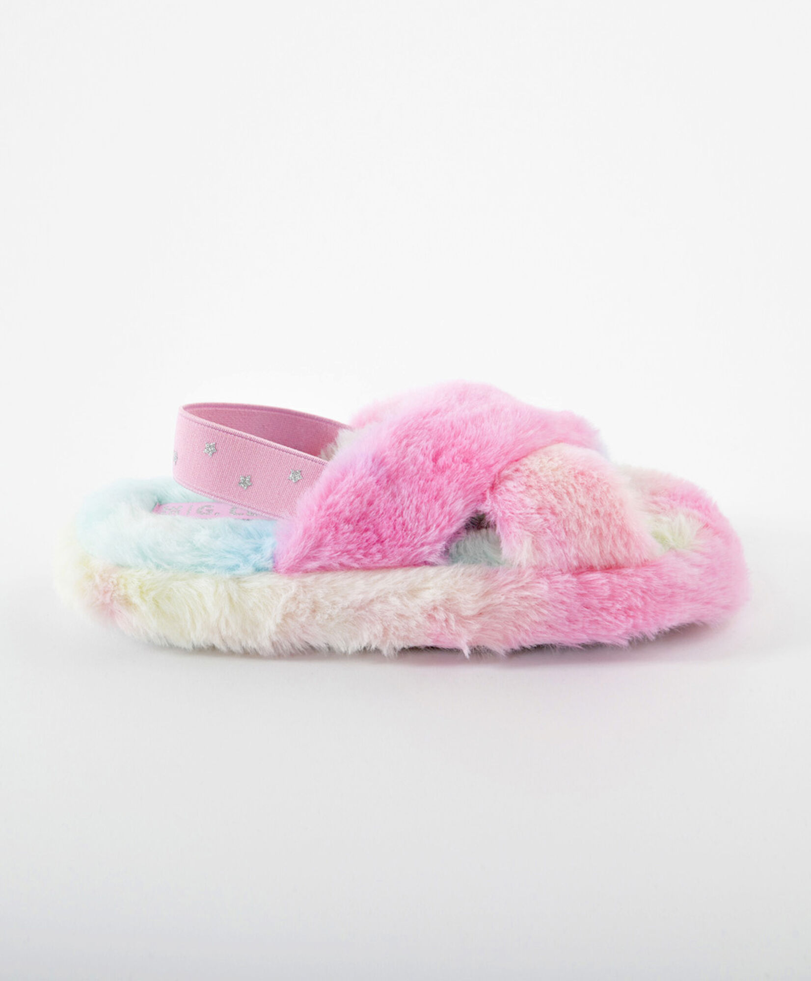 Pantuflas infantil tie-dye elástico Pantuflas infantil tie-dye elástico