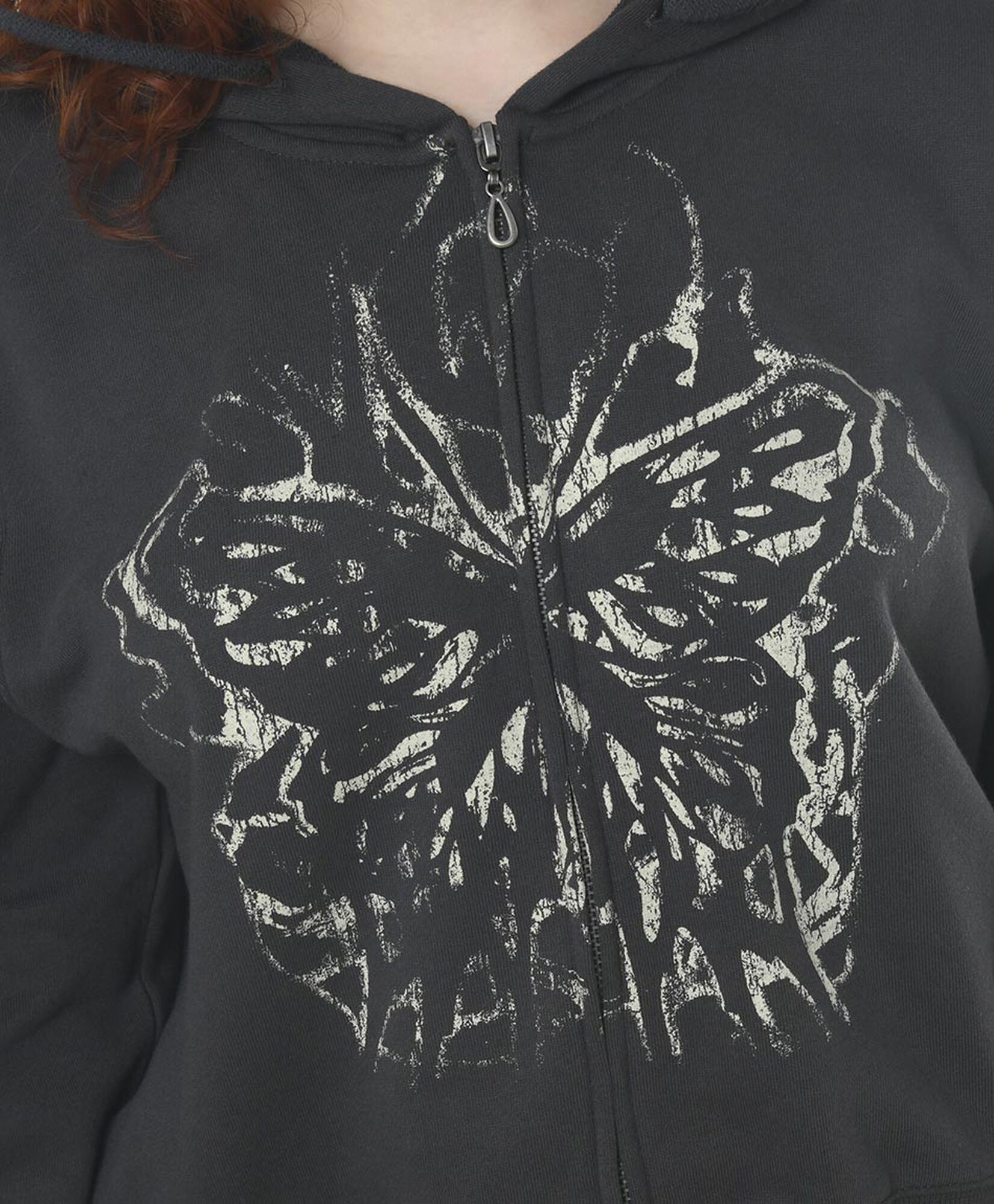 Polerón mujer mariposa crop Polerón mujer mariposa crop