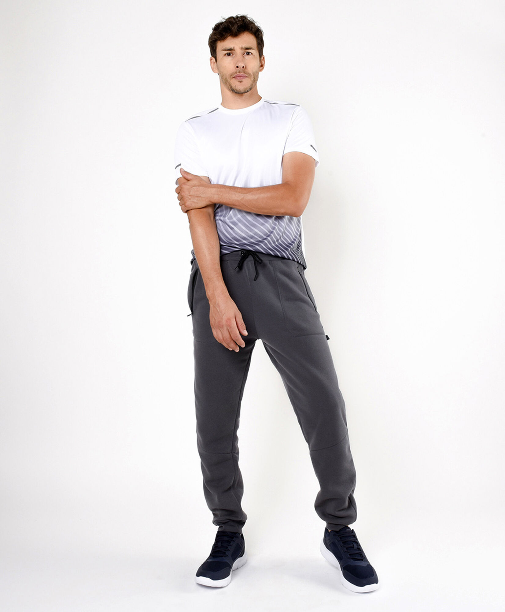 Pantalón de buzo hombre liso Pantalón de buzo hombre liso
