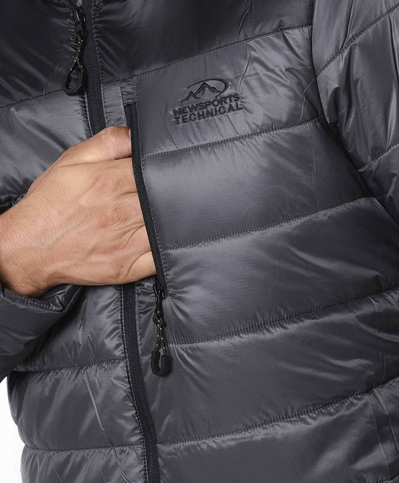 Parka deportiva hombre costuras Parka deportiva hombre costuras
