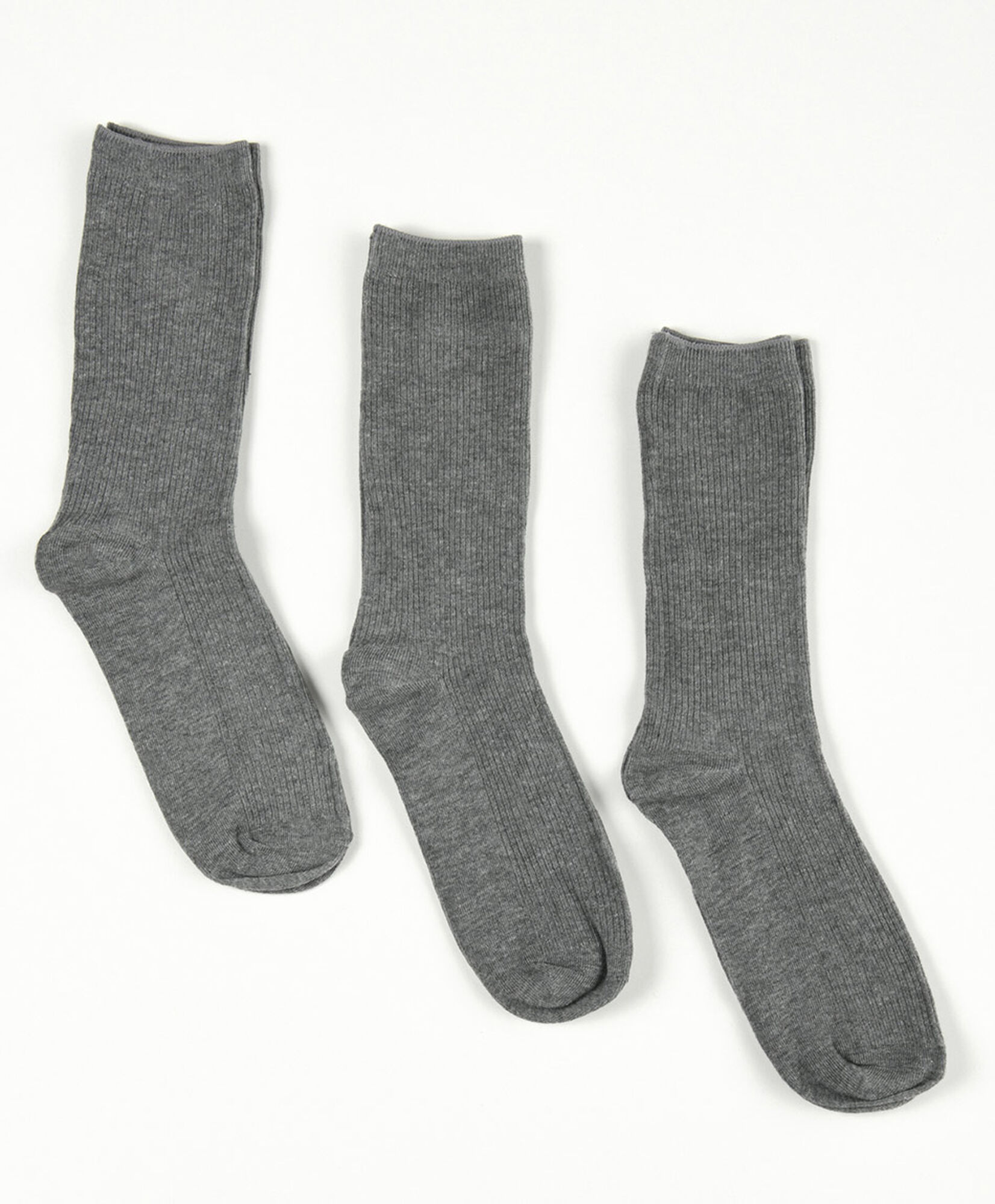 Pack 3 calcetines escolares gris Pack 3 calcetines escolares gris