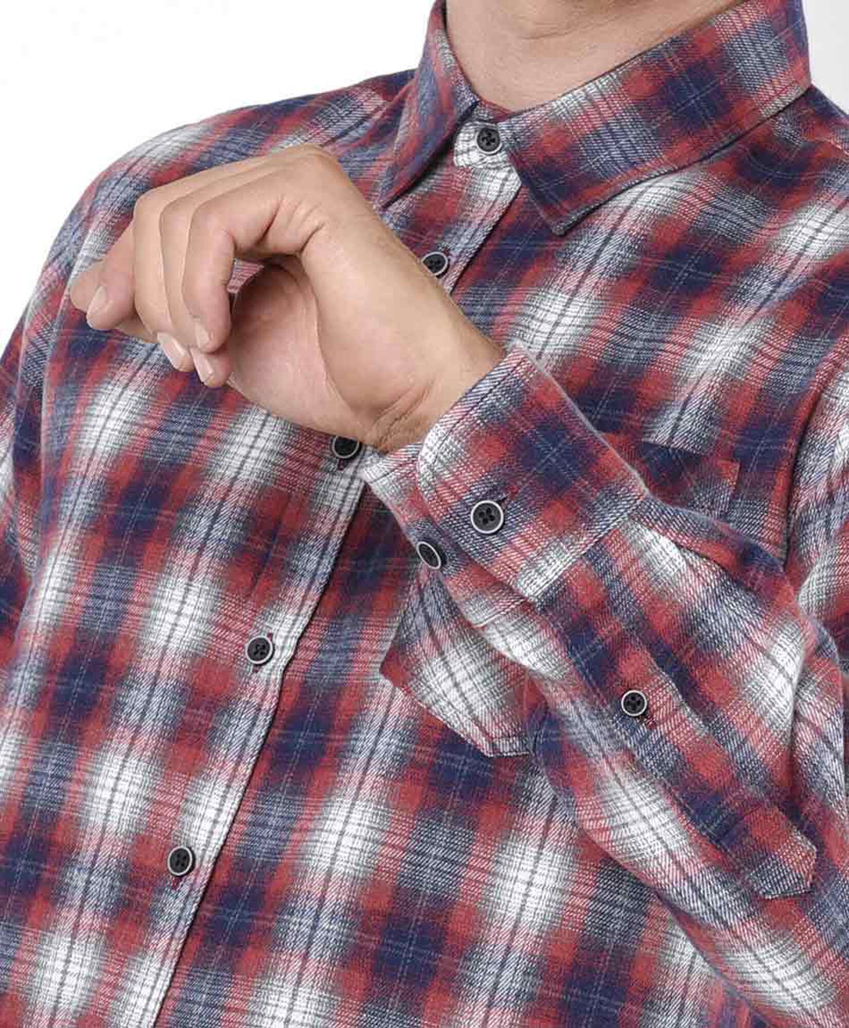 Camisa hombre franela roja Camisa hombre franela roja