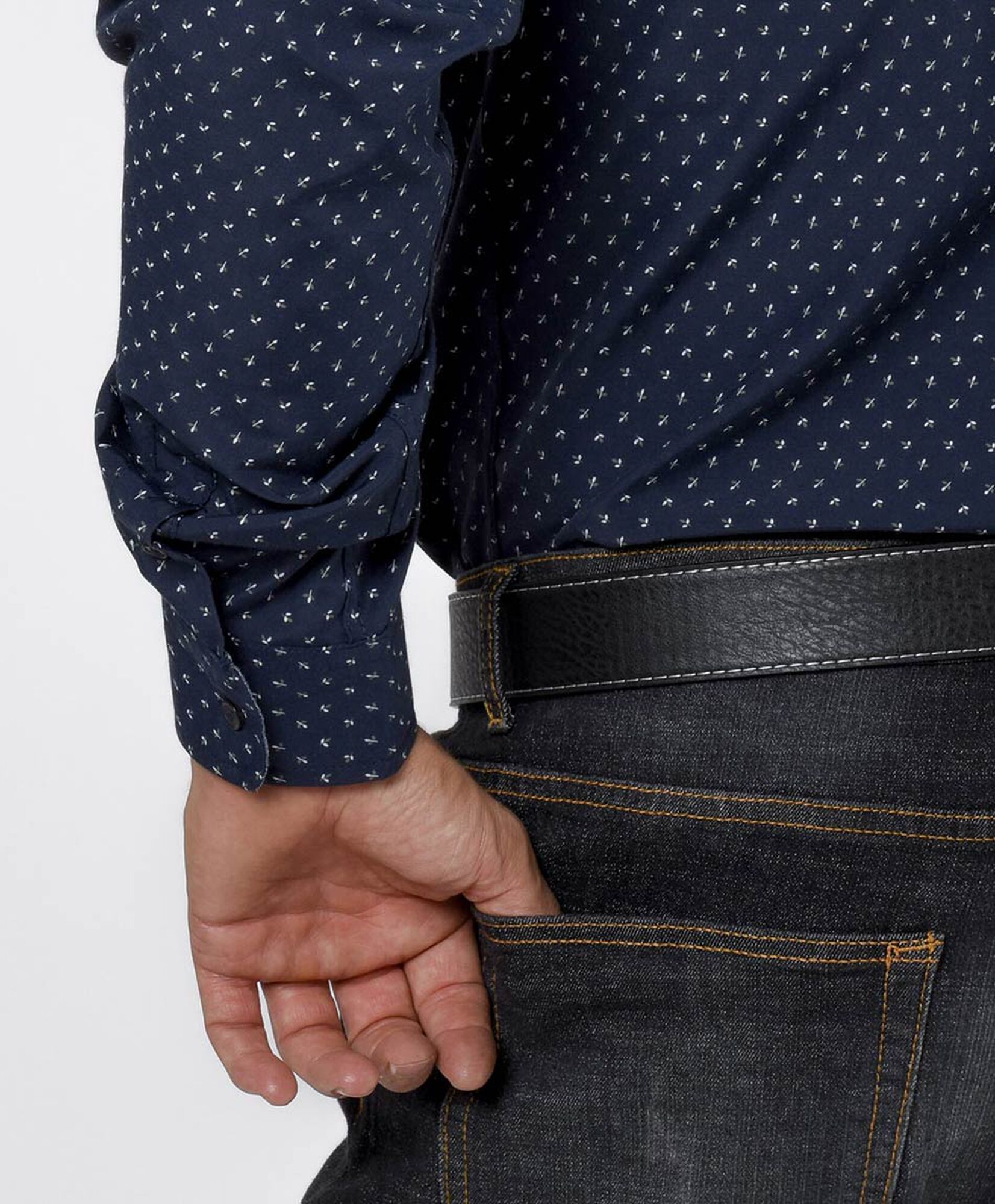 Camisa hombre mini print Camisa hombre mini print