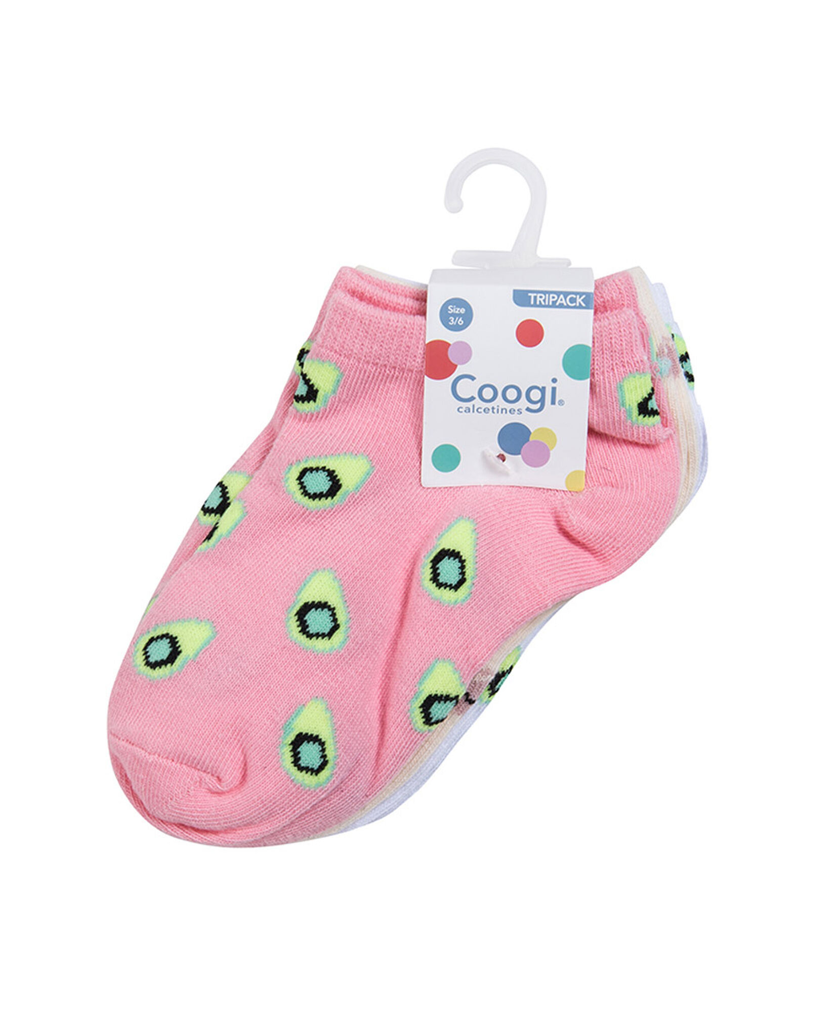 Pack 3 calcetines niña colores Pack 3 calcetines niña colores