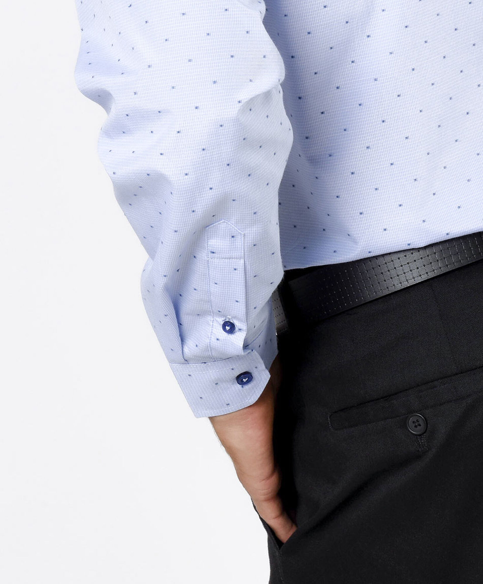 Camisa hombre mini puntos Camisa hombre mini puntos