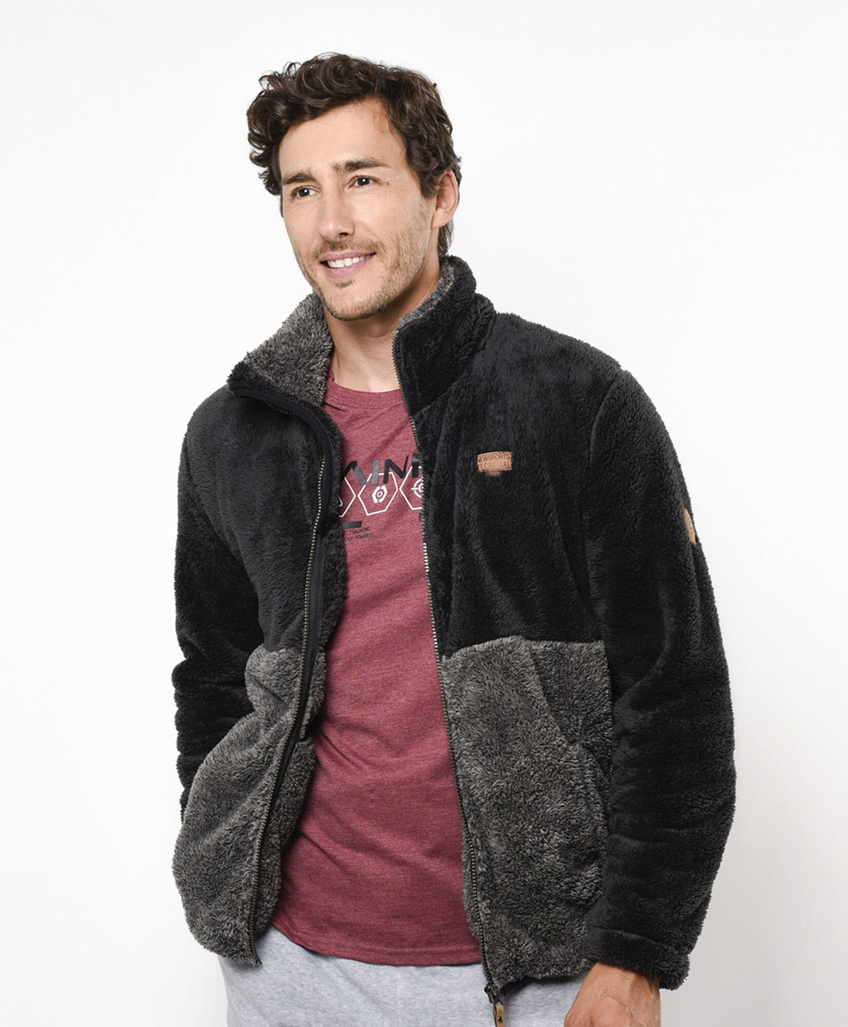 Polar deportivo hombre bicolor Polar deportivo hombre bicolor