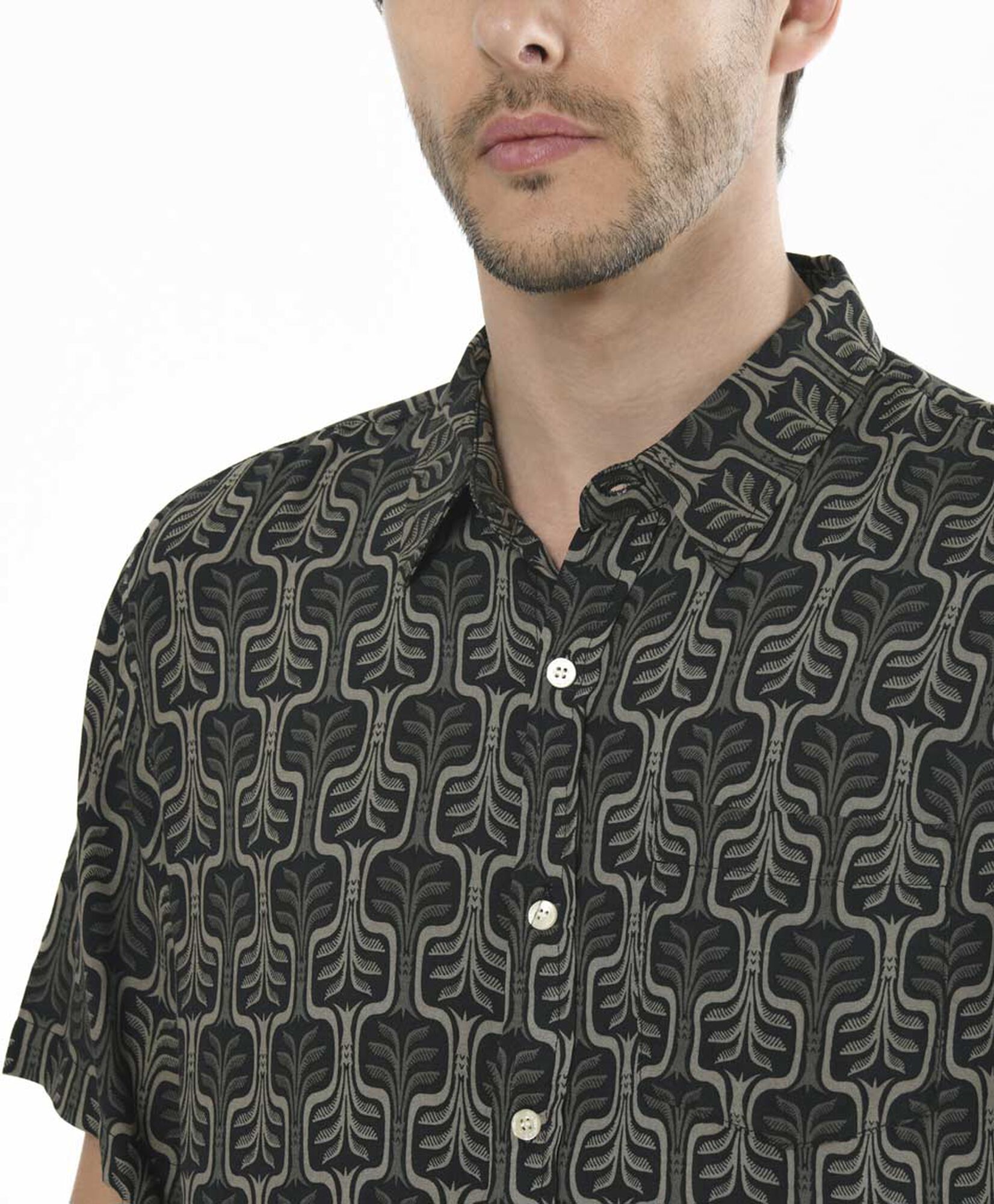 Camisa hombre hojas Camisa hombre hojas