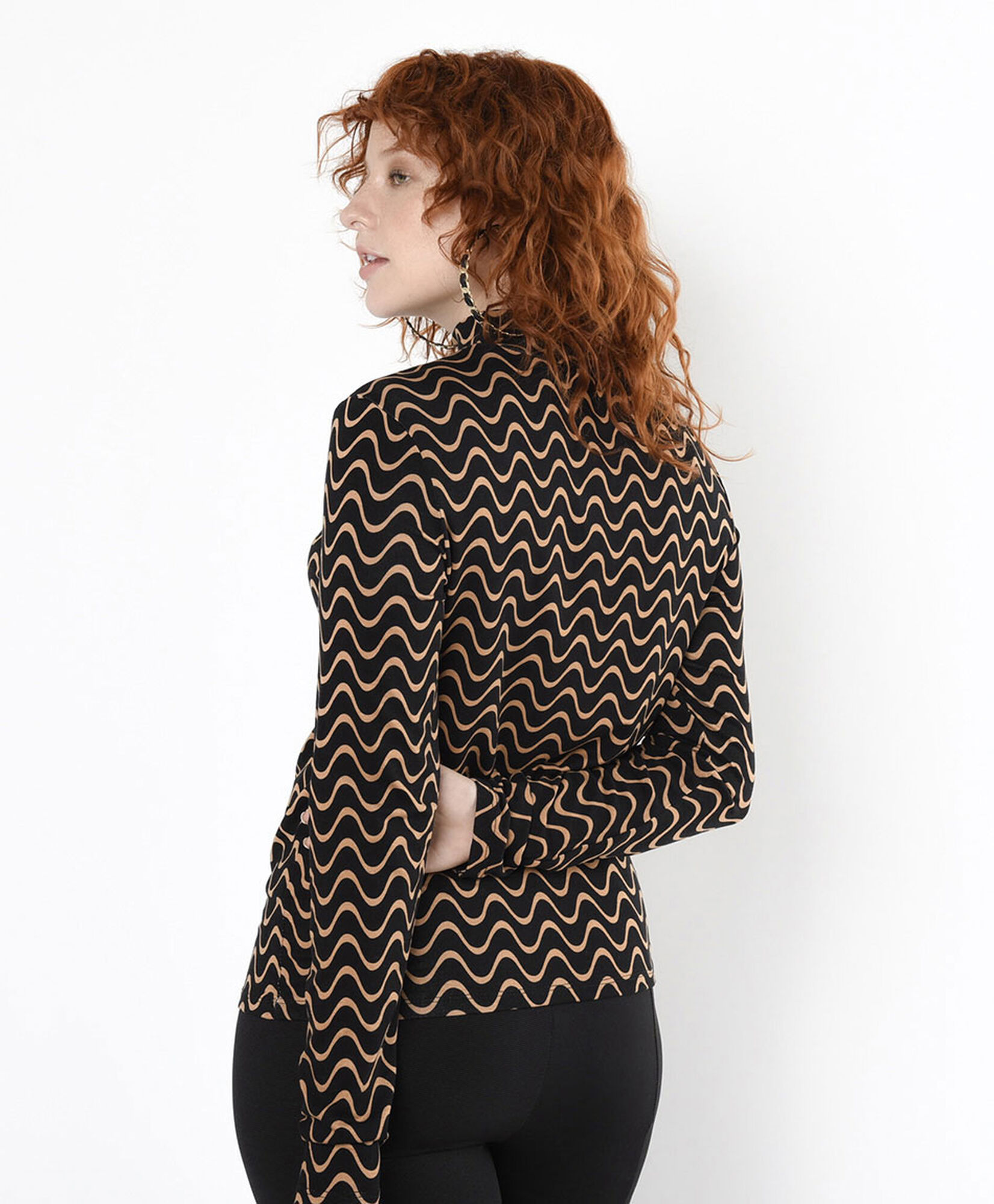 Polera mujer ondas Polera mujer ondas
