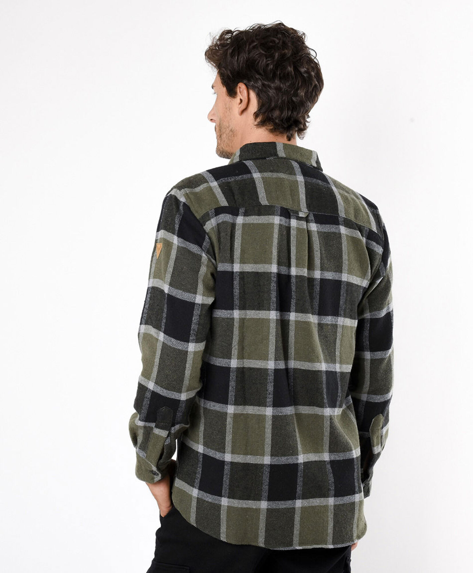 Camisa hombre leñadora verde Camisa hombre leñadora verde