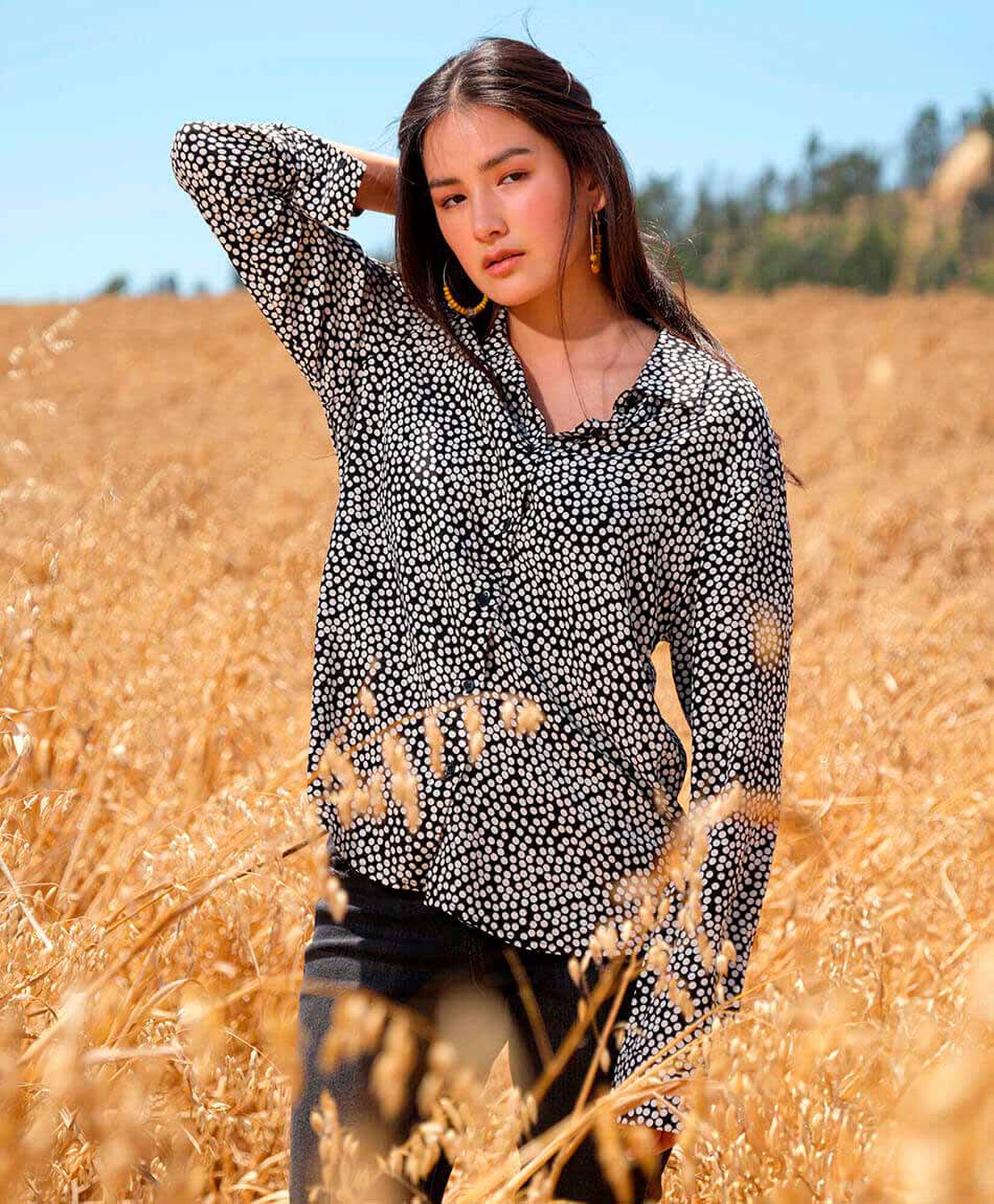 Blusa mujer puntos Blusa mujer puntos