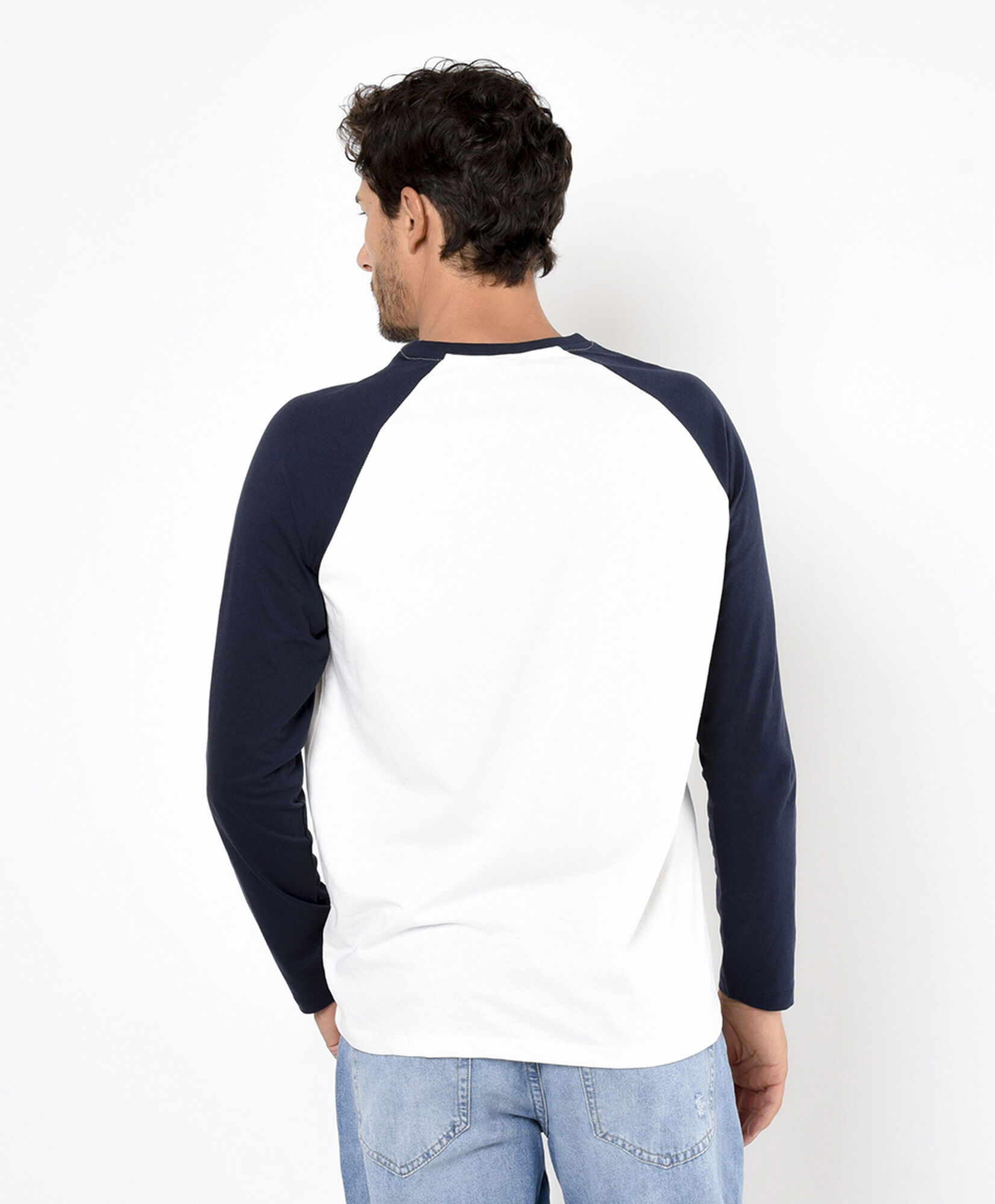Polera hombre california bicolor Polera hombre california bicolor