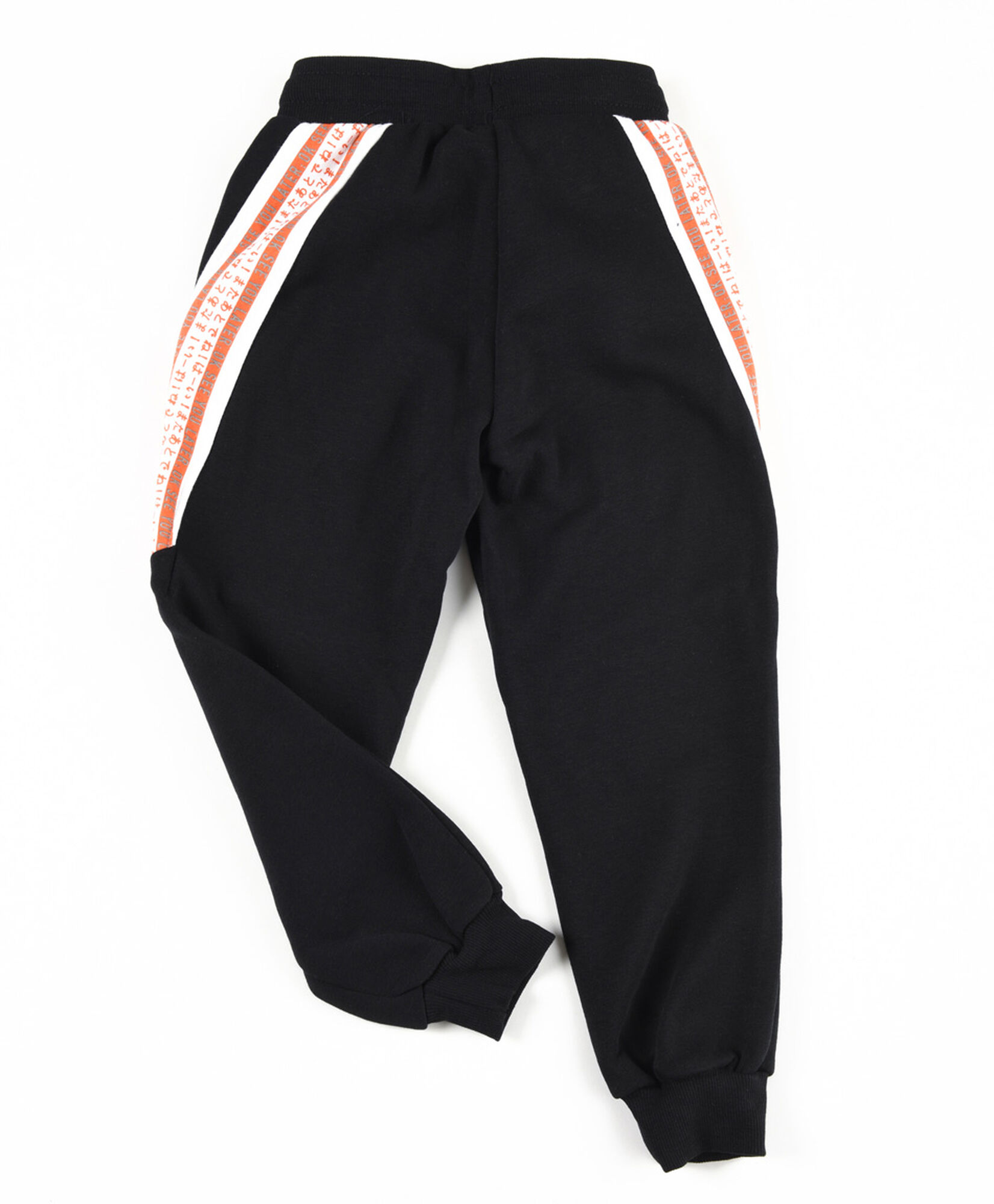 Pantalón de buzo niño cortes Pantalón de buzo niño cortes