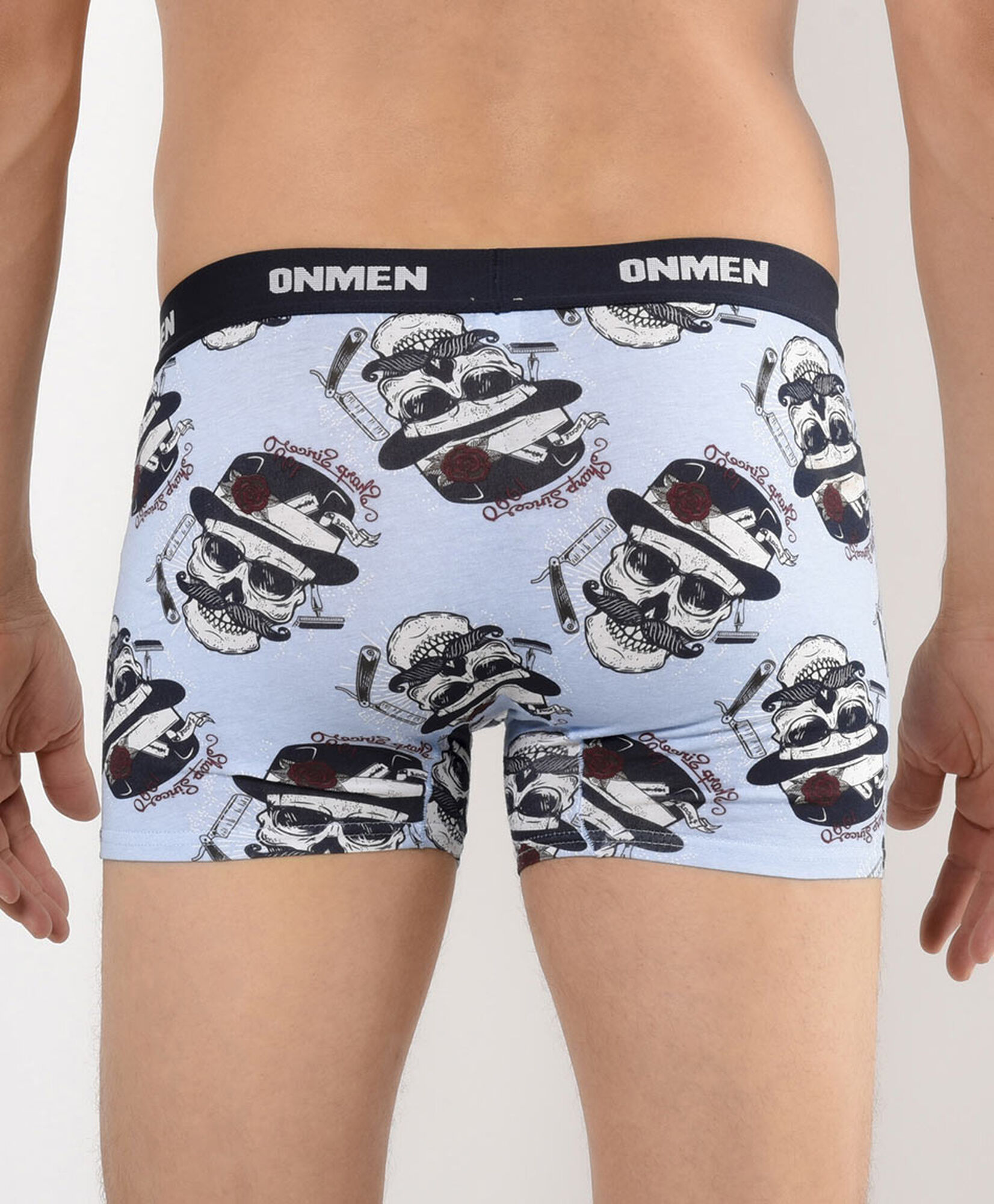 Pack 2 boxer hombre estampado calavera Pack 2 boxer hombre estampado calavera