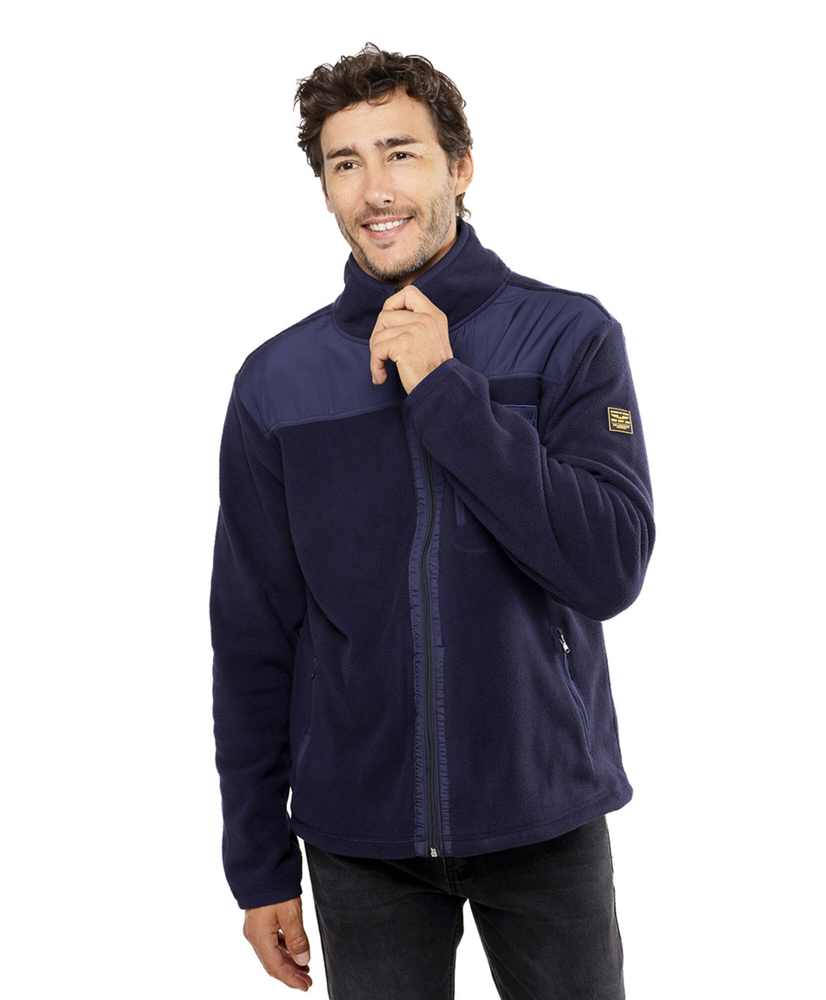 Chaqueta hombre polar bolsillos Chaqueta hombre polar bolsillos