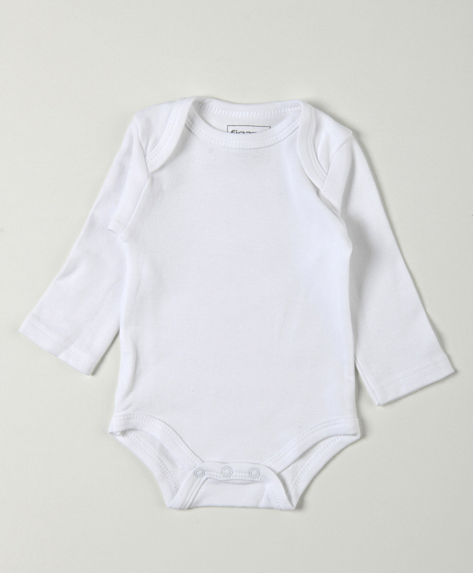 Pack 2 bodies bebé blancos manga larga Pack 2 bodies bebé blancos manga larga