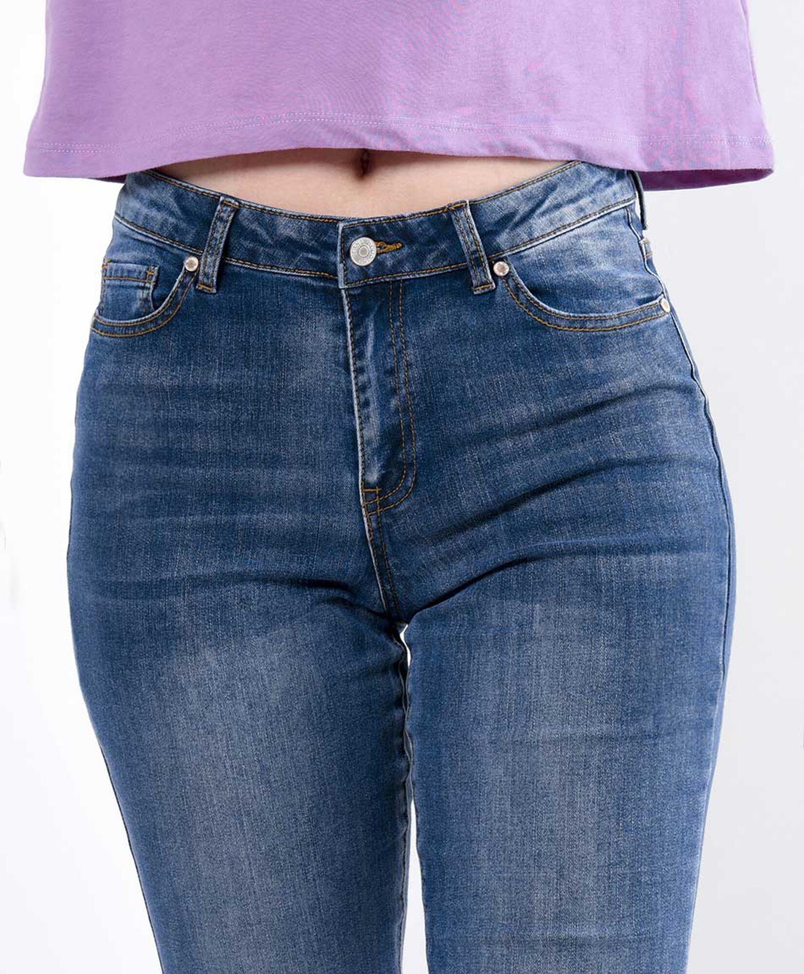 Jeans mujer desgastes flare Jeans mujer desgastes flare
