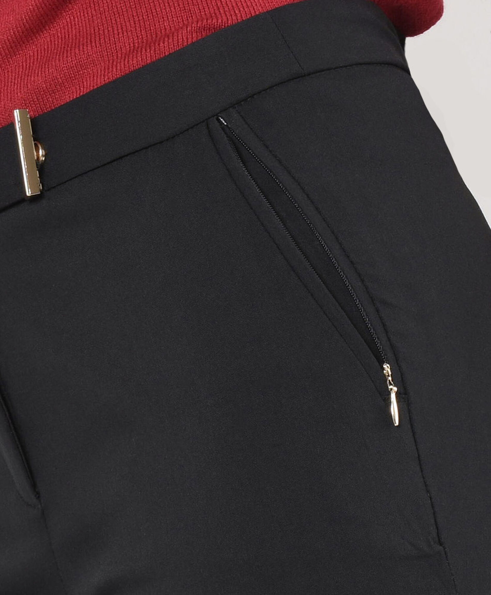 Pantalón mujer cinturón skinny fit Pantalón mujer cinturón skinny fit