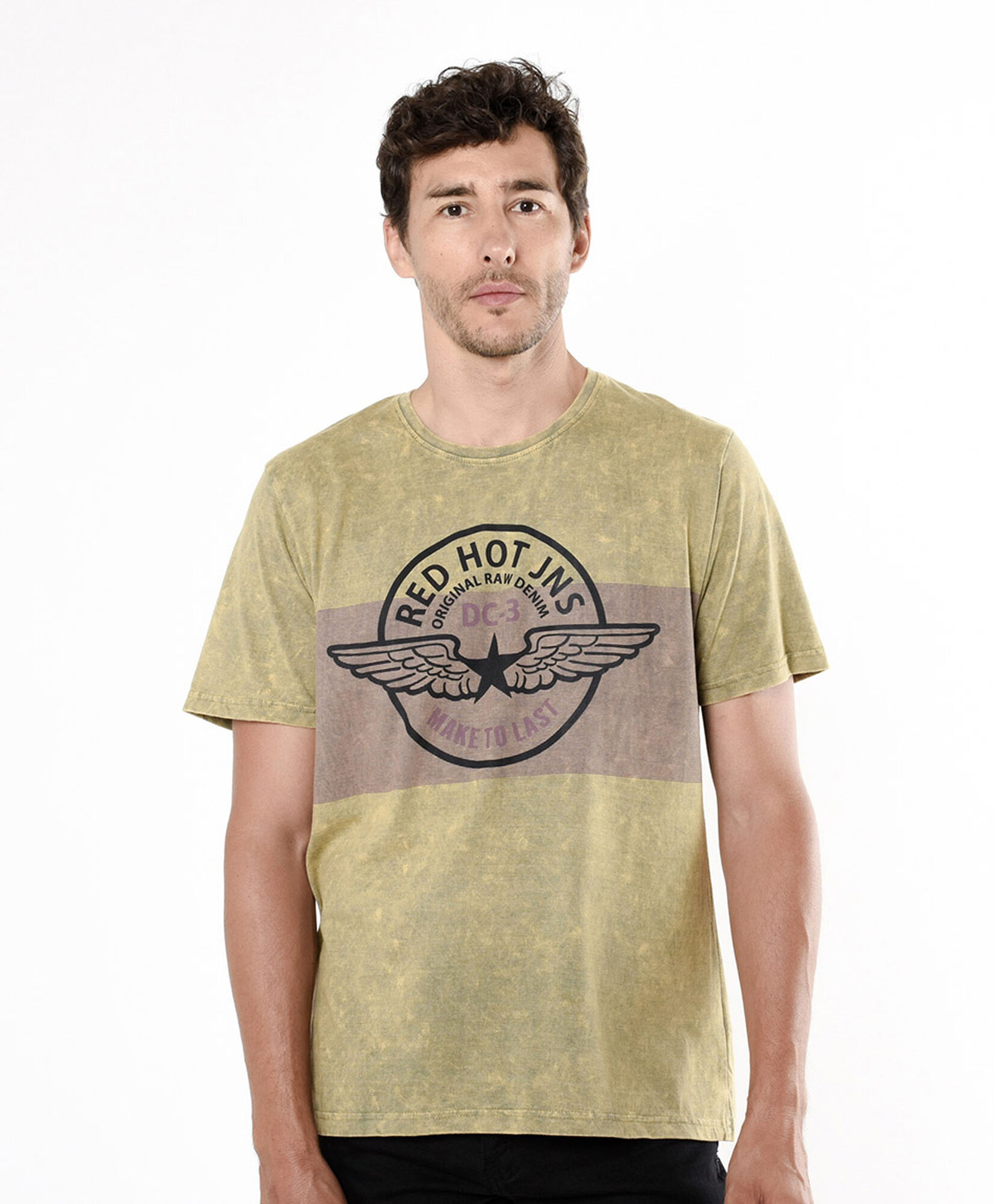 Polera hombre estampado vintage Polera hombre estampado vintage