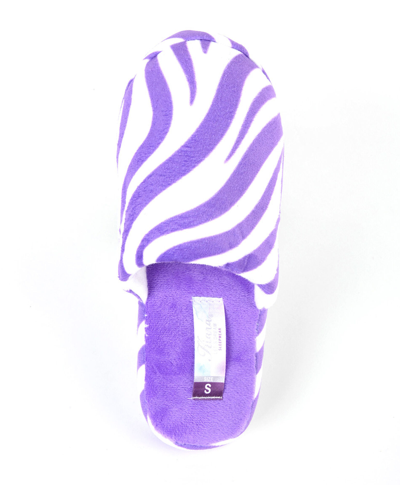 Pantufla mujer estampado cebra Pantufla mujer estampado cebra