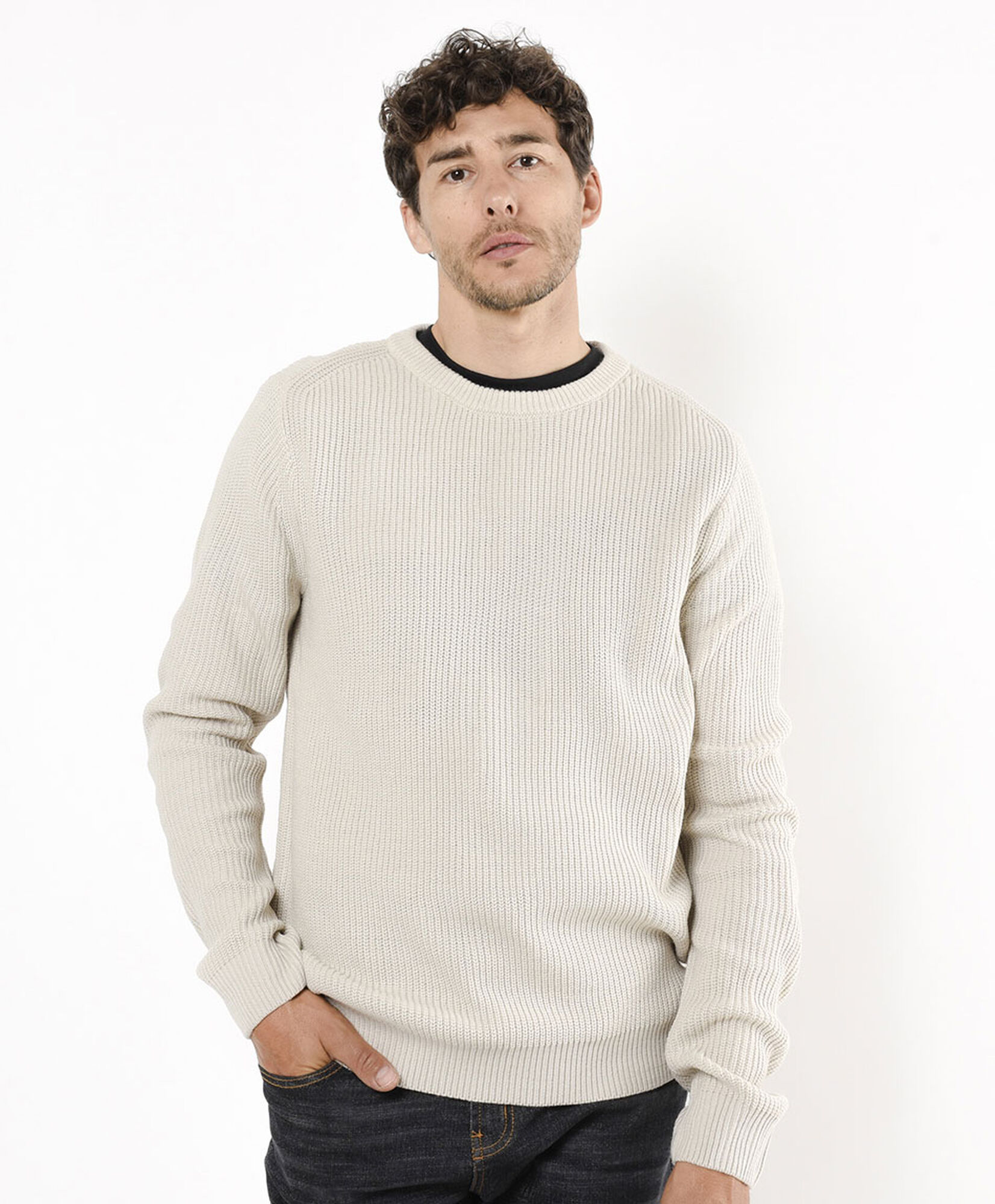 Sweater hombre acanalado Sweater hombre acanalado