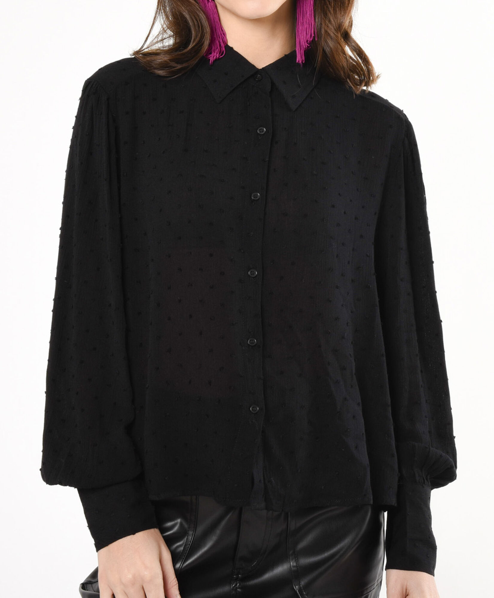 Blusa mujer puntos en relieve Blusa mujer puntos en relieve