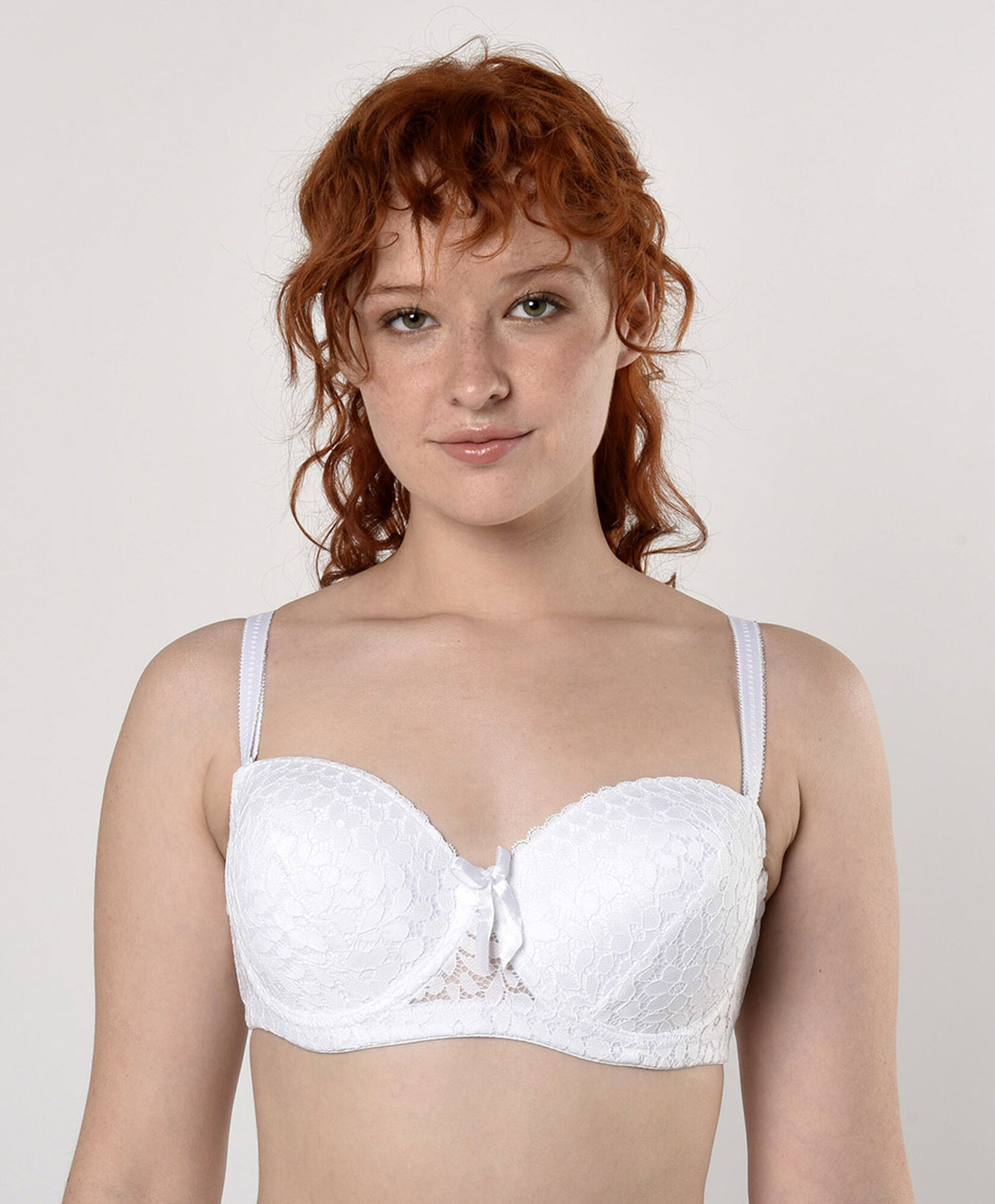 Sostén mujer floreado strapless Sostén mujer floreado strapless