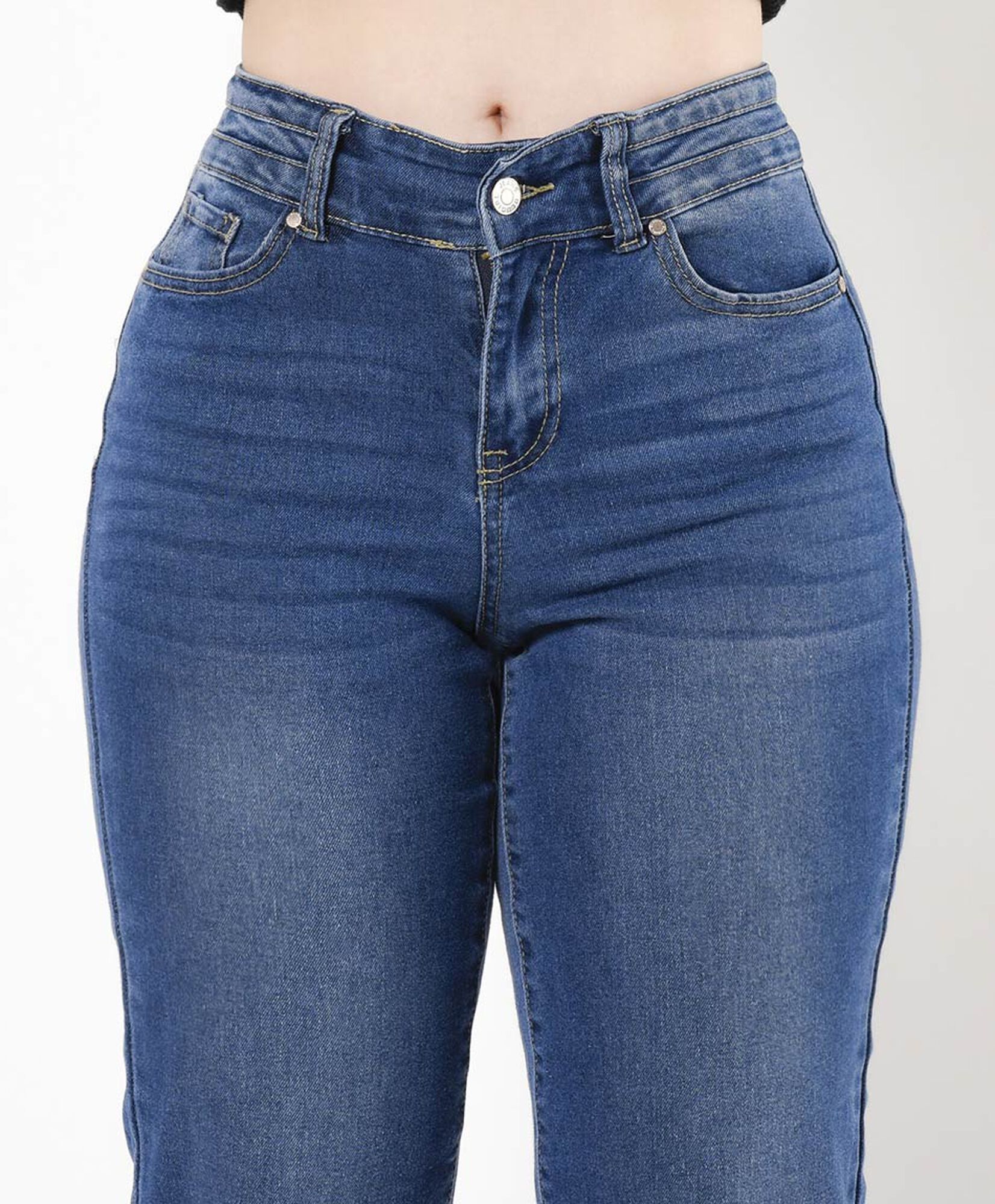 Jeans mujer pretina ancha mom Jeans mujer pretina ancha mom