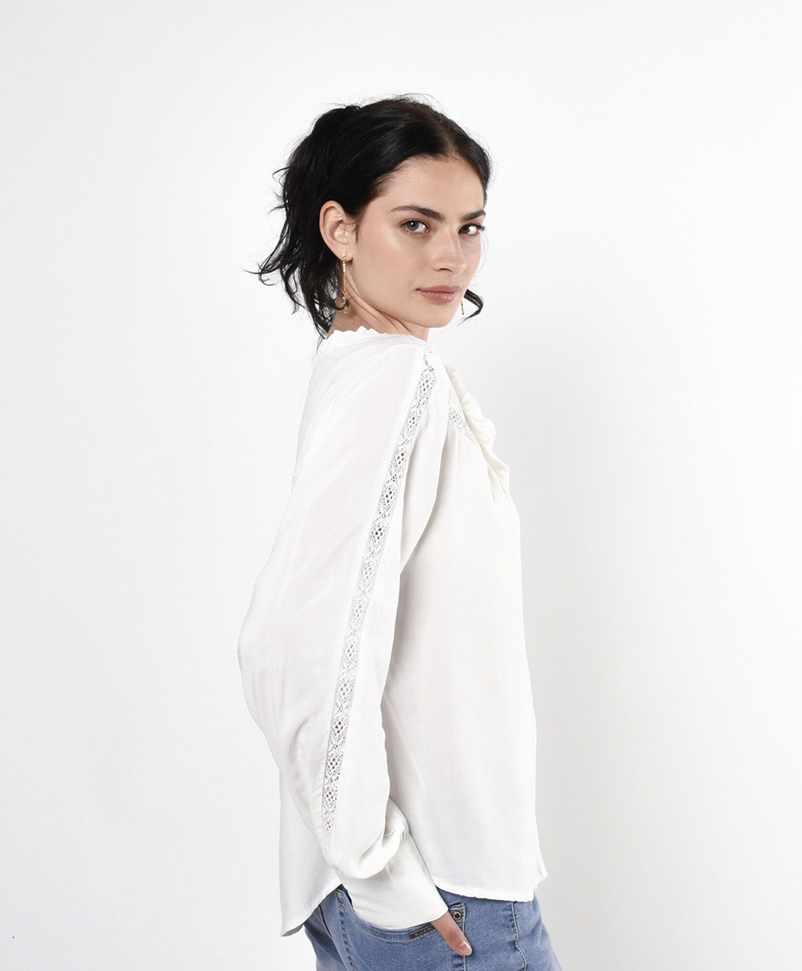 Blusa mujer encajes Blusa mujer encajes