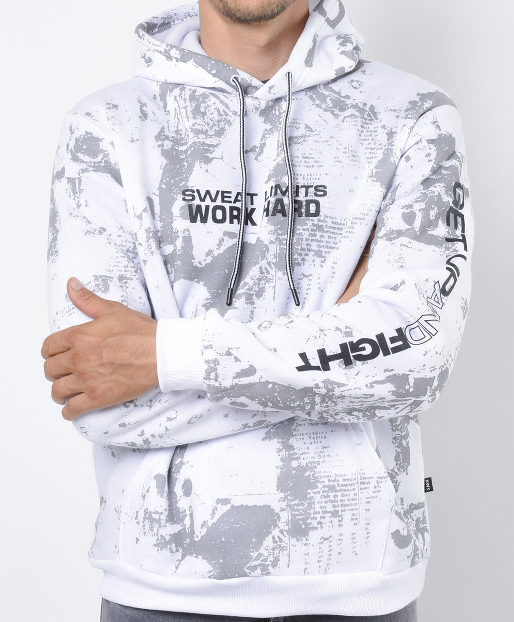 Polerón deportivo hombre estampados Polerón deportivo hombre estampados