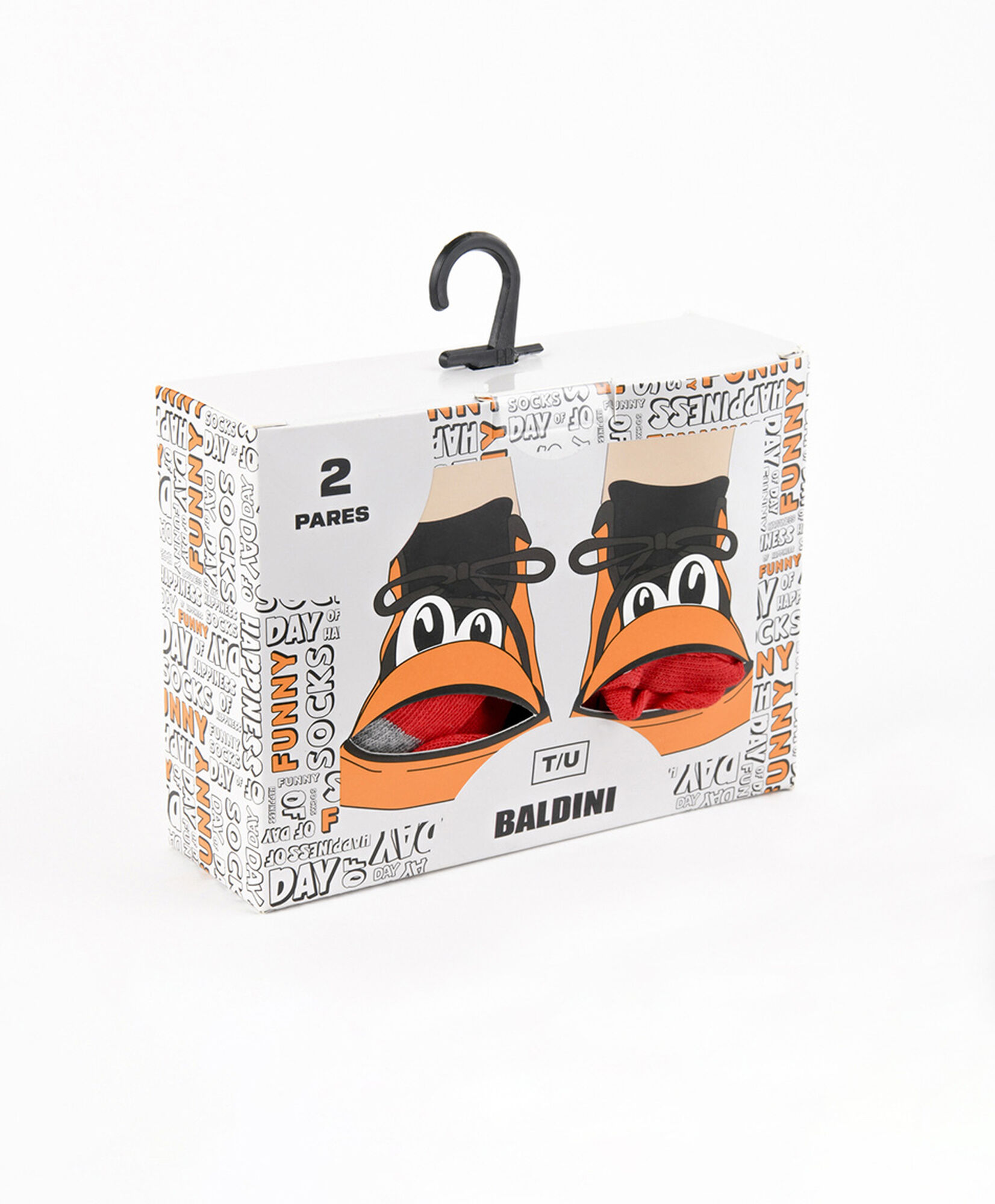 Pack 2 calcetines hombre diseño perritos y neón Pack 2 calcetines hombre diseño perritos y neón