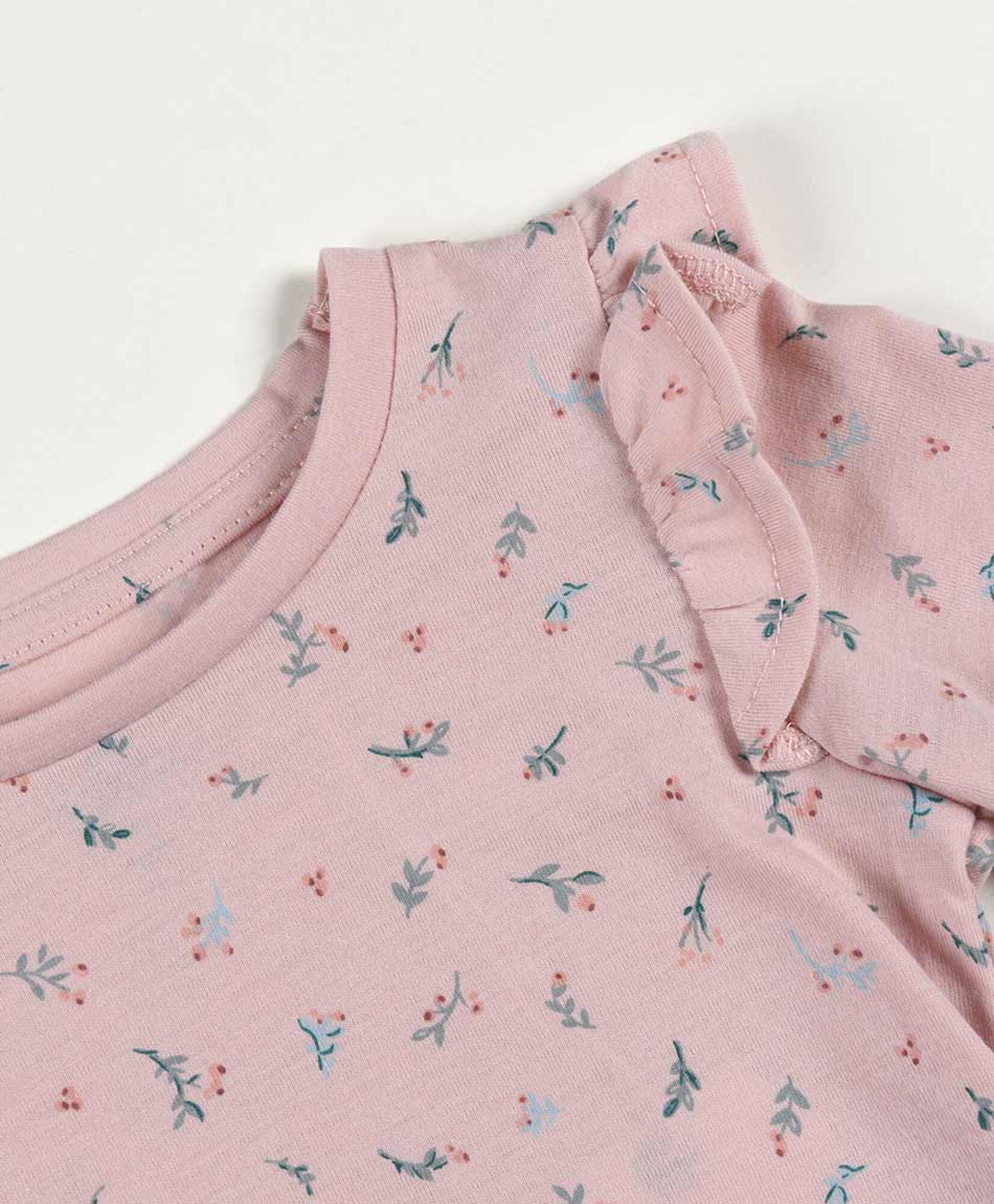Polera bebé vuelos y flores Polera bebé vuelos y flores
