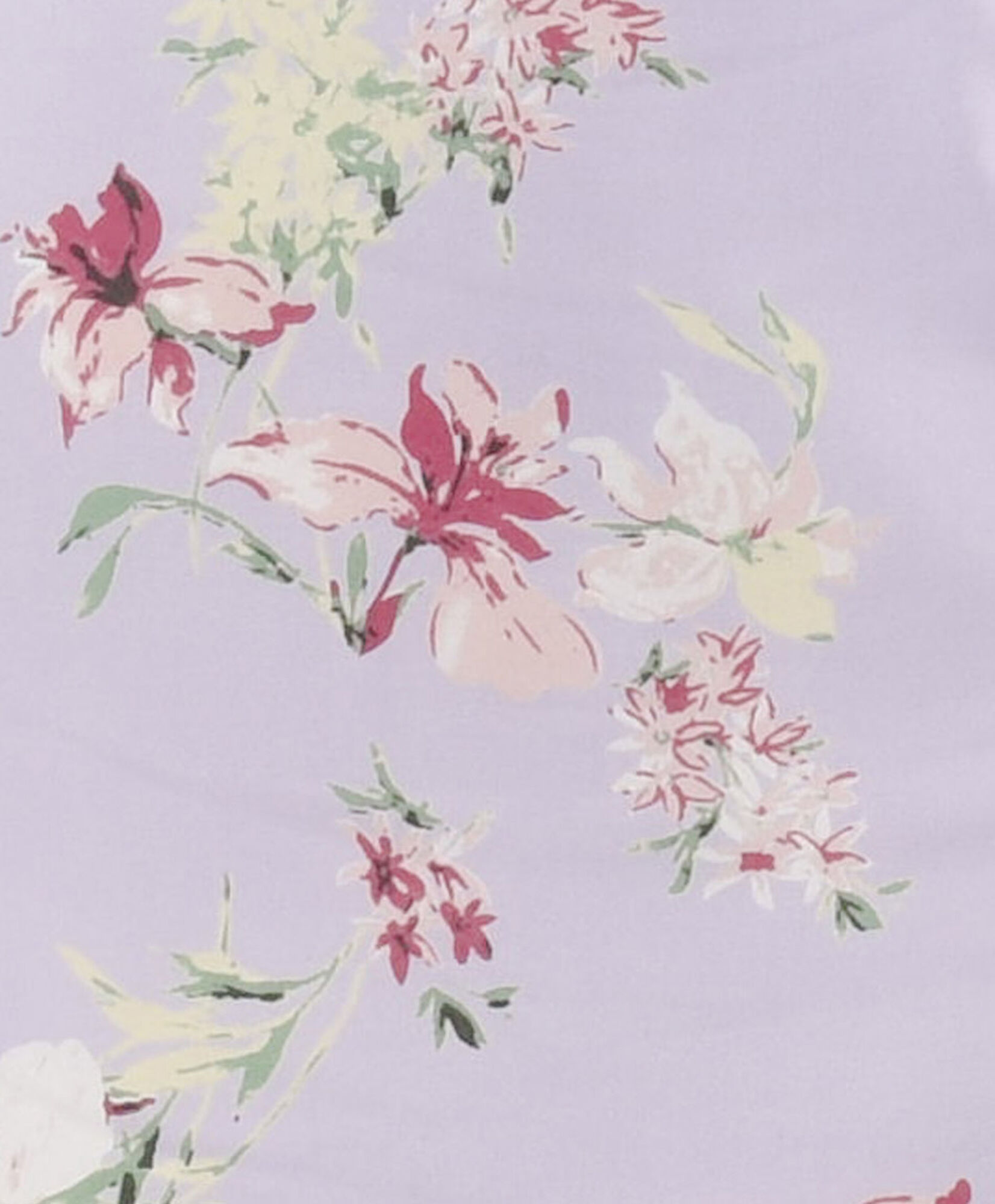 Camisa de dormir mujer floreada lila Camisa de dormir mujer floreada lila