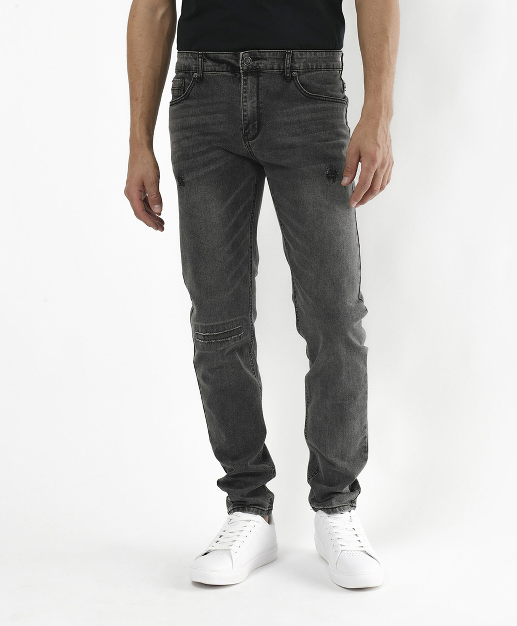 Jeans hombre parches skinny fit Jeans hombre parches skinny fit