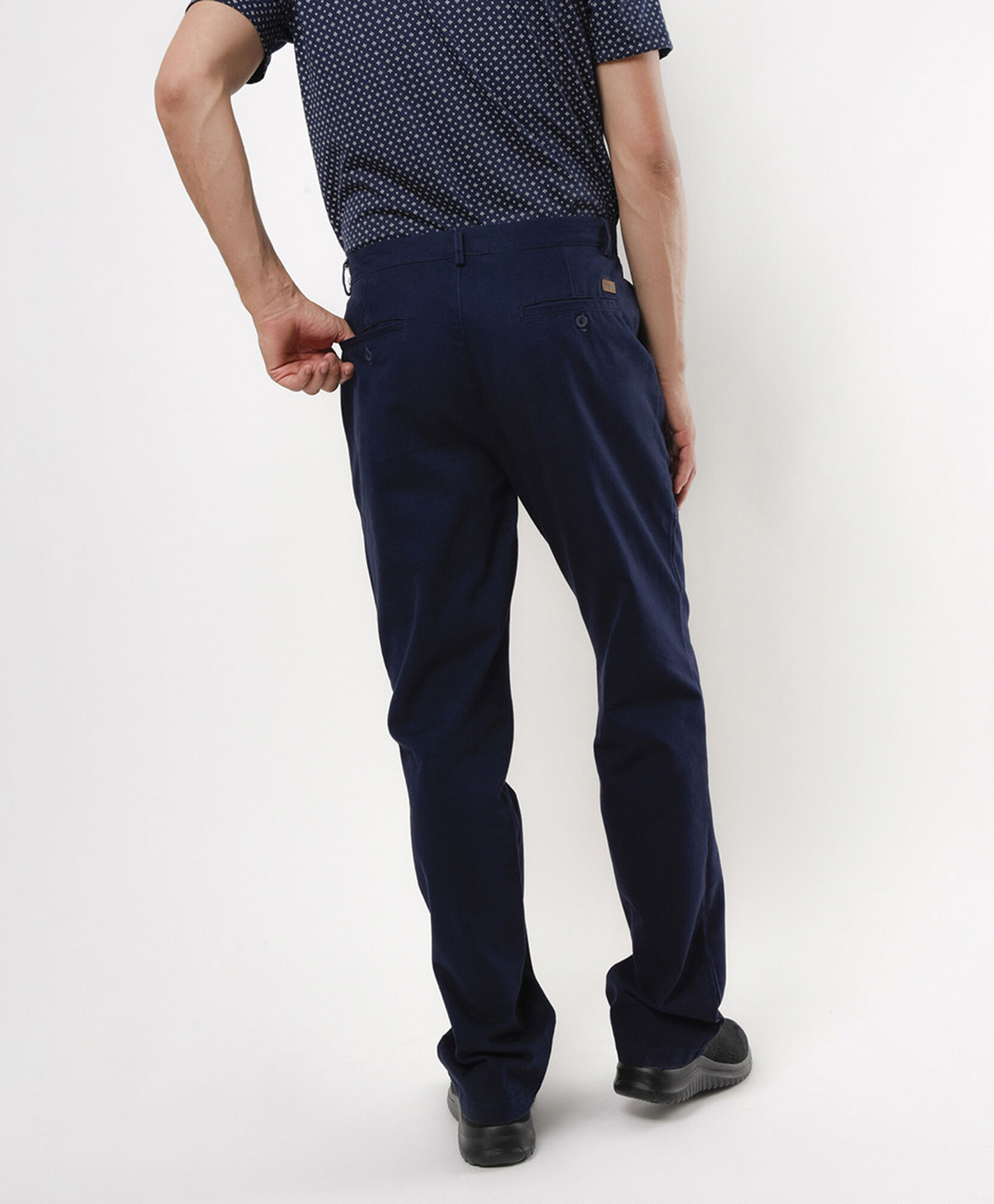 Pantalón hombre liso navy Pantalón hombre liso navy