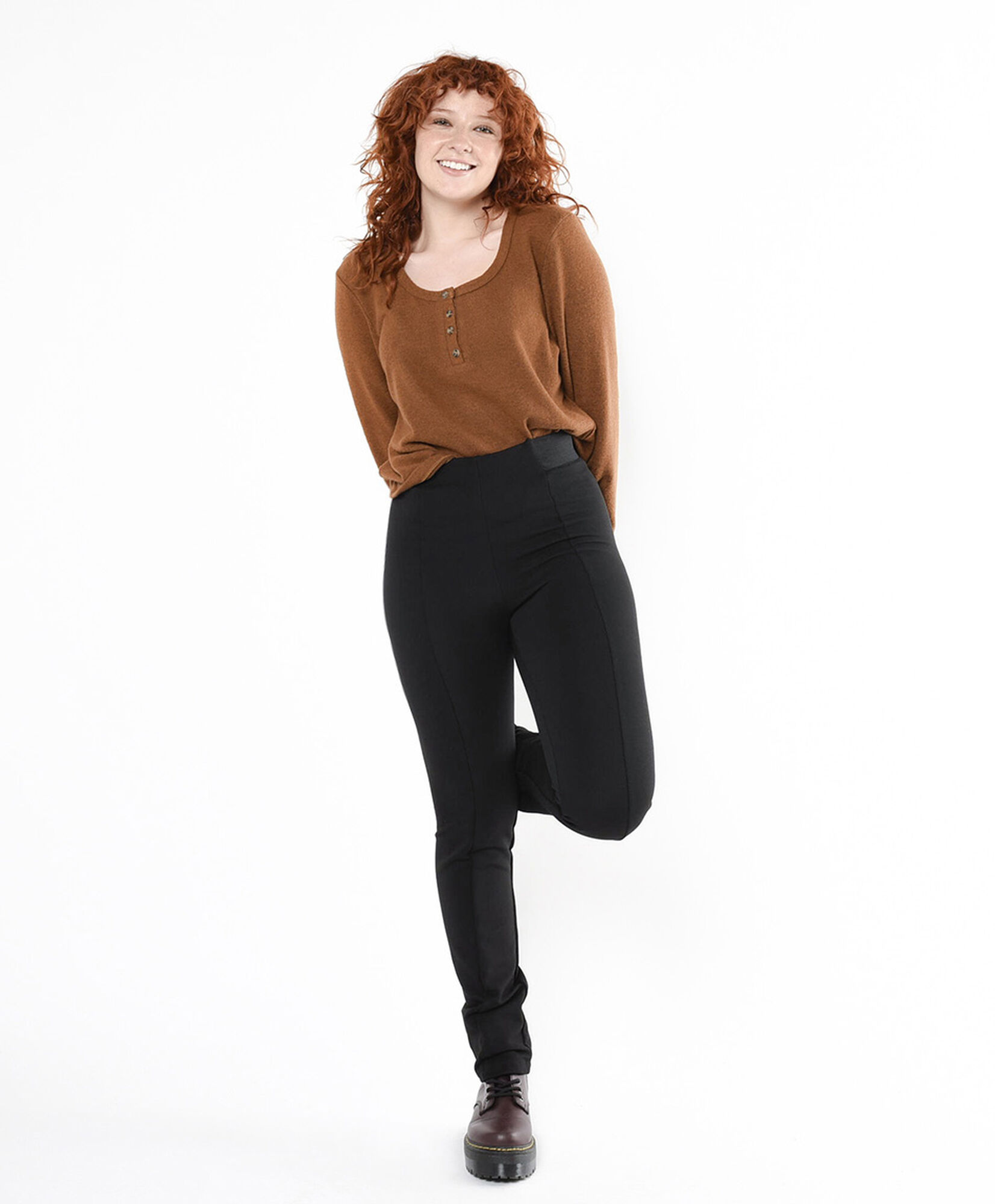 Pantalón mujer pretina elástica Pantalón mujer pretina elástica