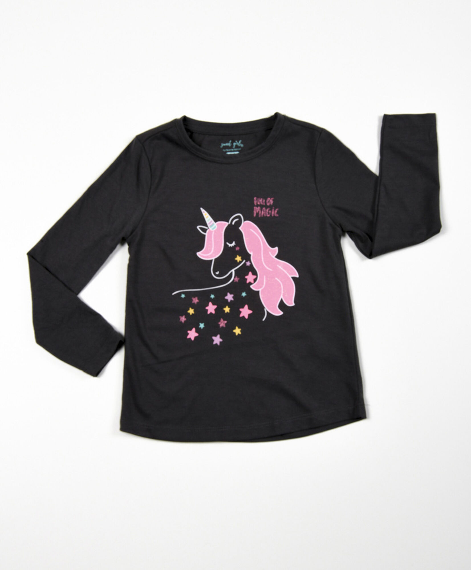 Polera niña unicornio manga larga Polera niña unicornio manga larga