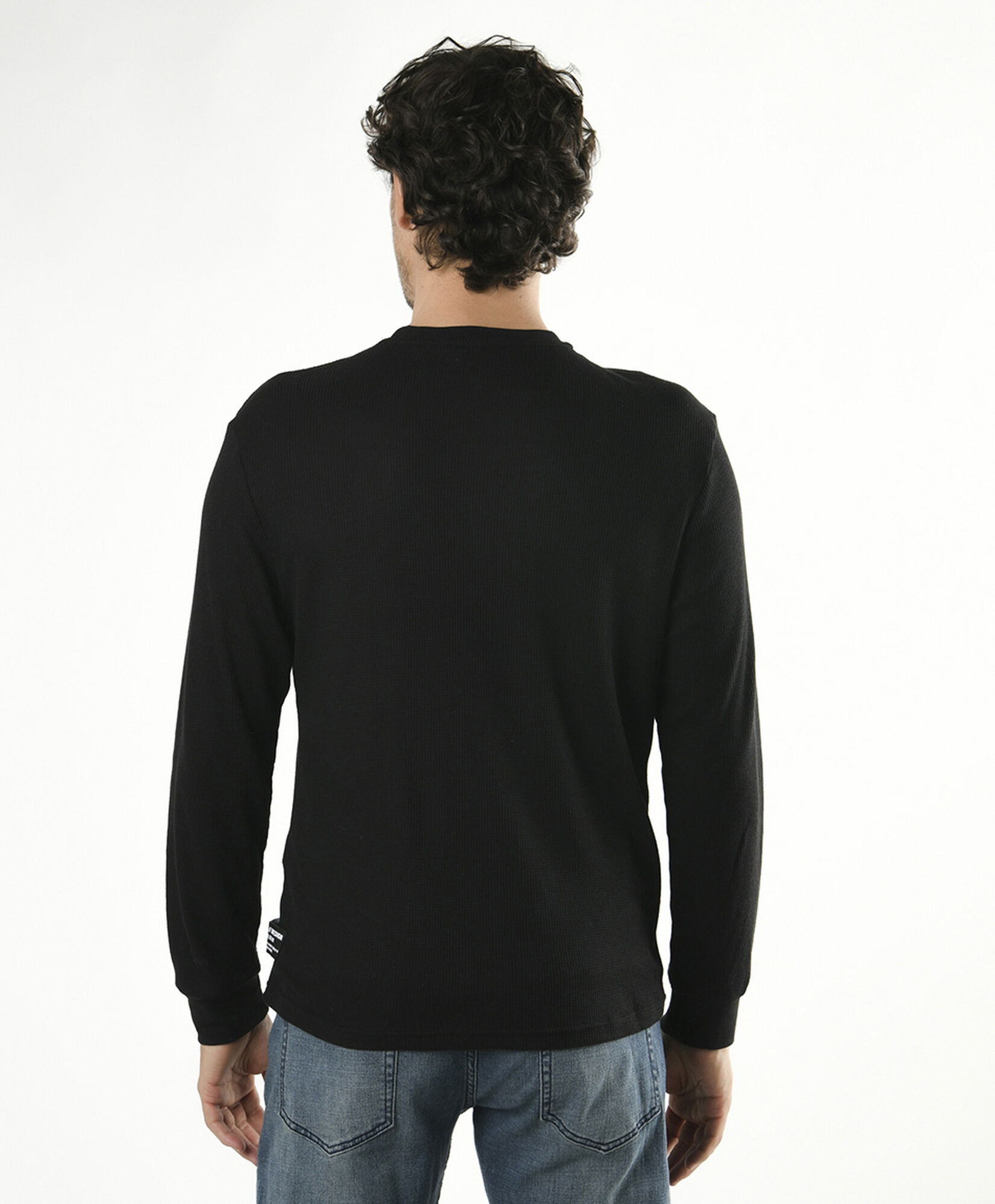 Polera hombre texturizada Polera hombre texturizada