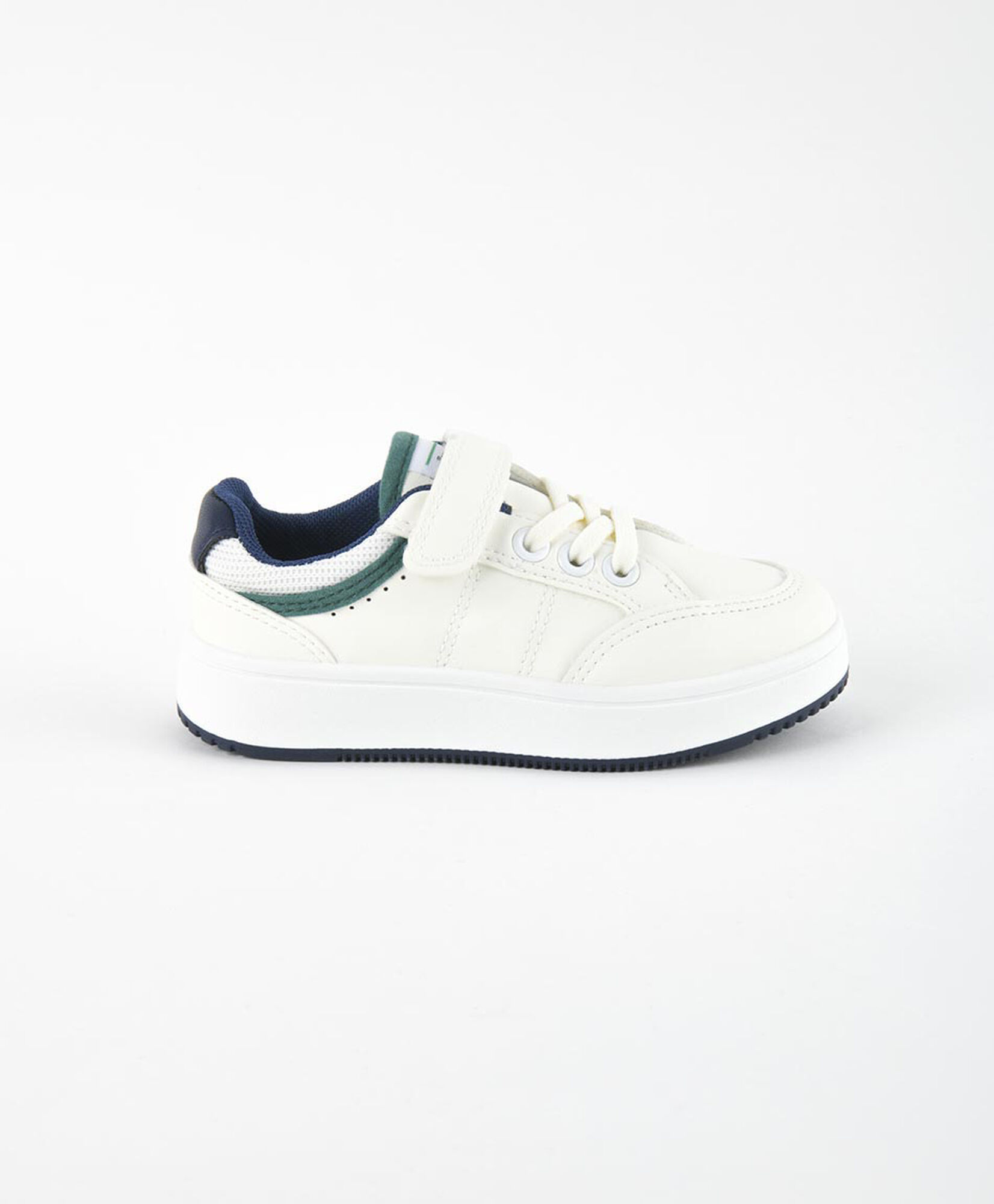Zapatilla infantil cordones y velcro Zapatilla infantil cordones y velcro