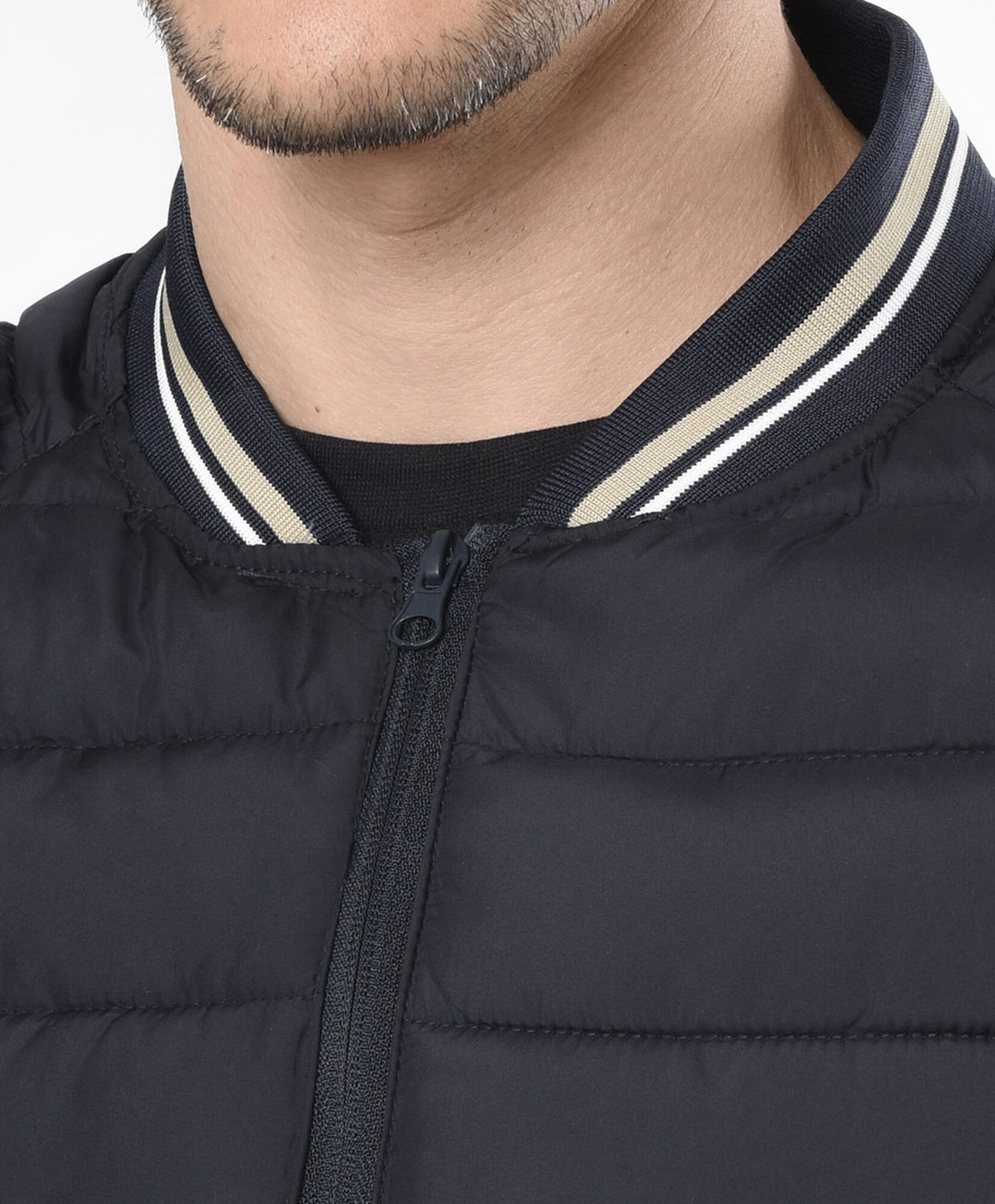 Parka hombre acolchada sin mangas Parka hombre acolchada sin mangas
