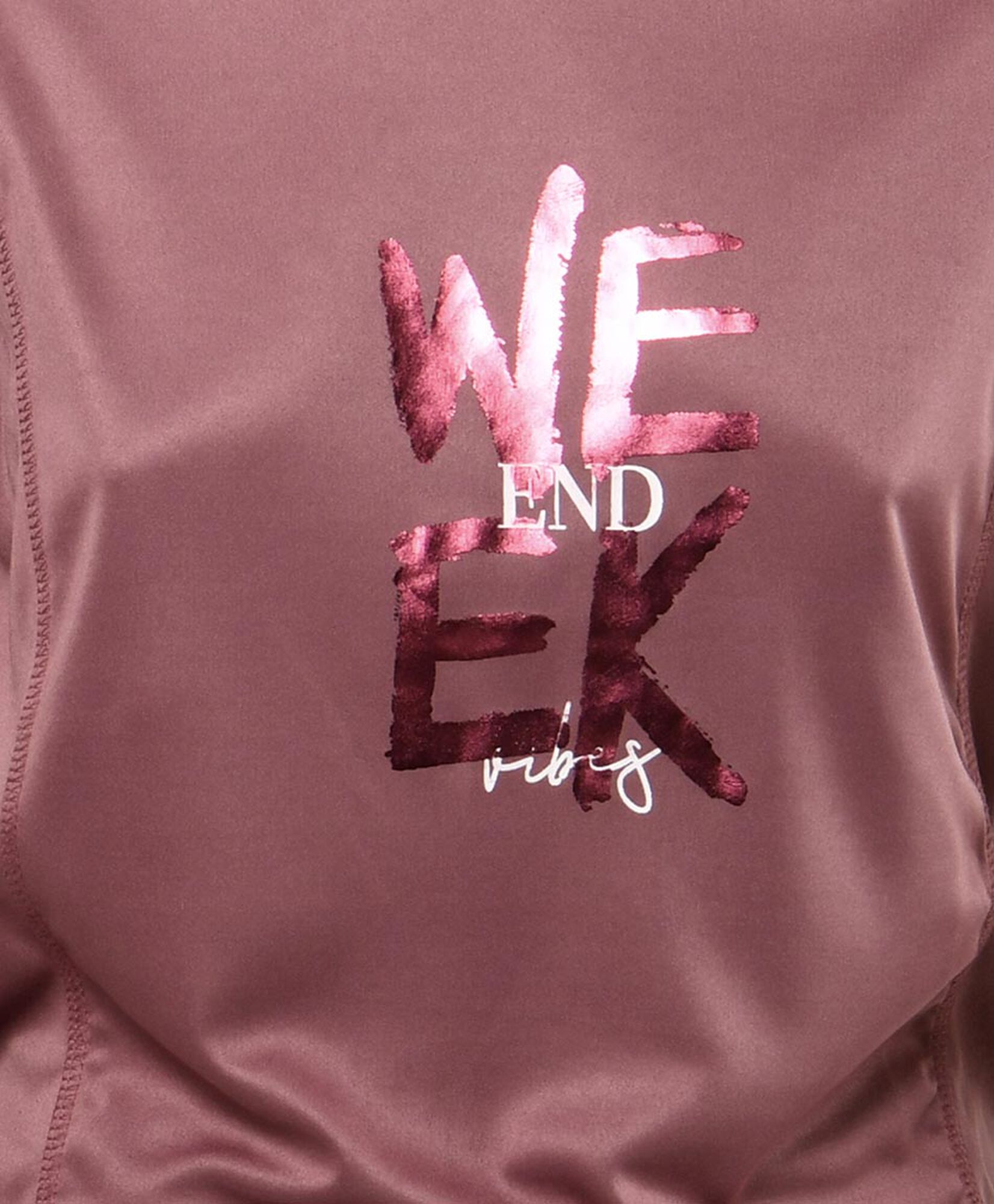 Polera deportiva mujer brillante Polera deportiva mujer brillante
