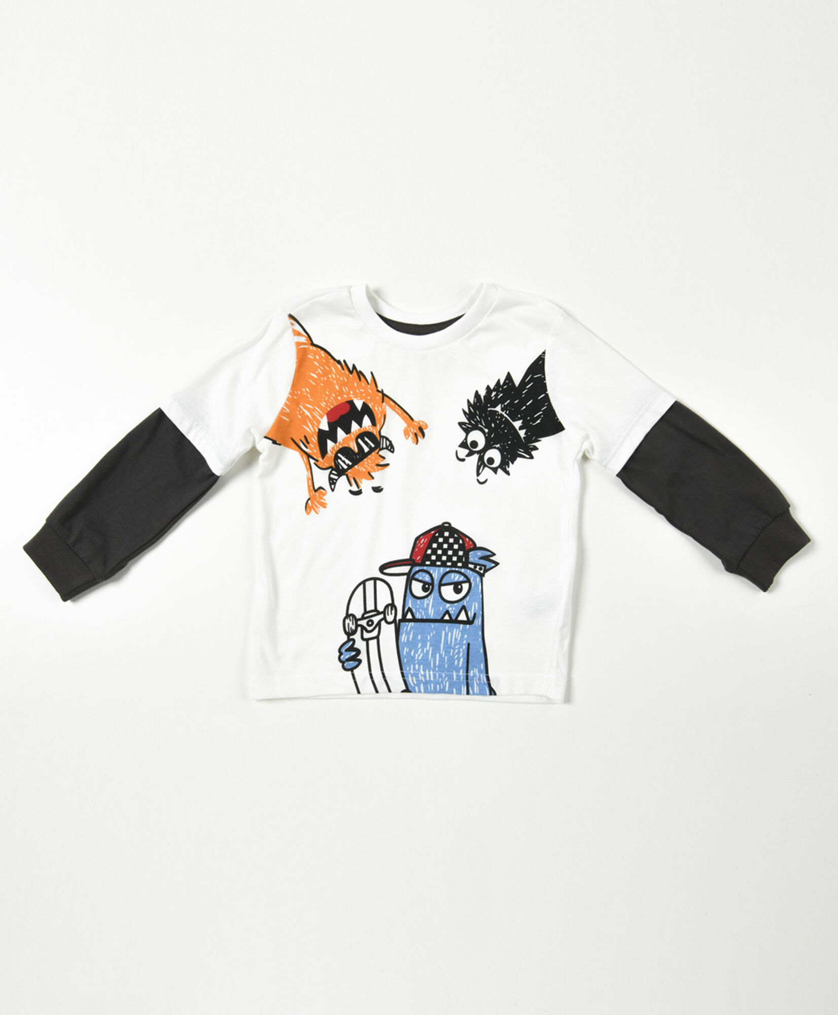 Polera bebé monstruos Polera bebé monstruos