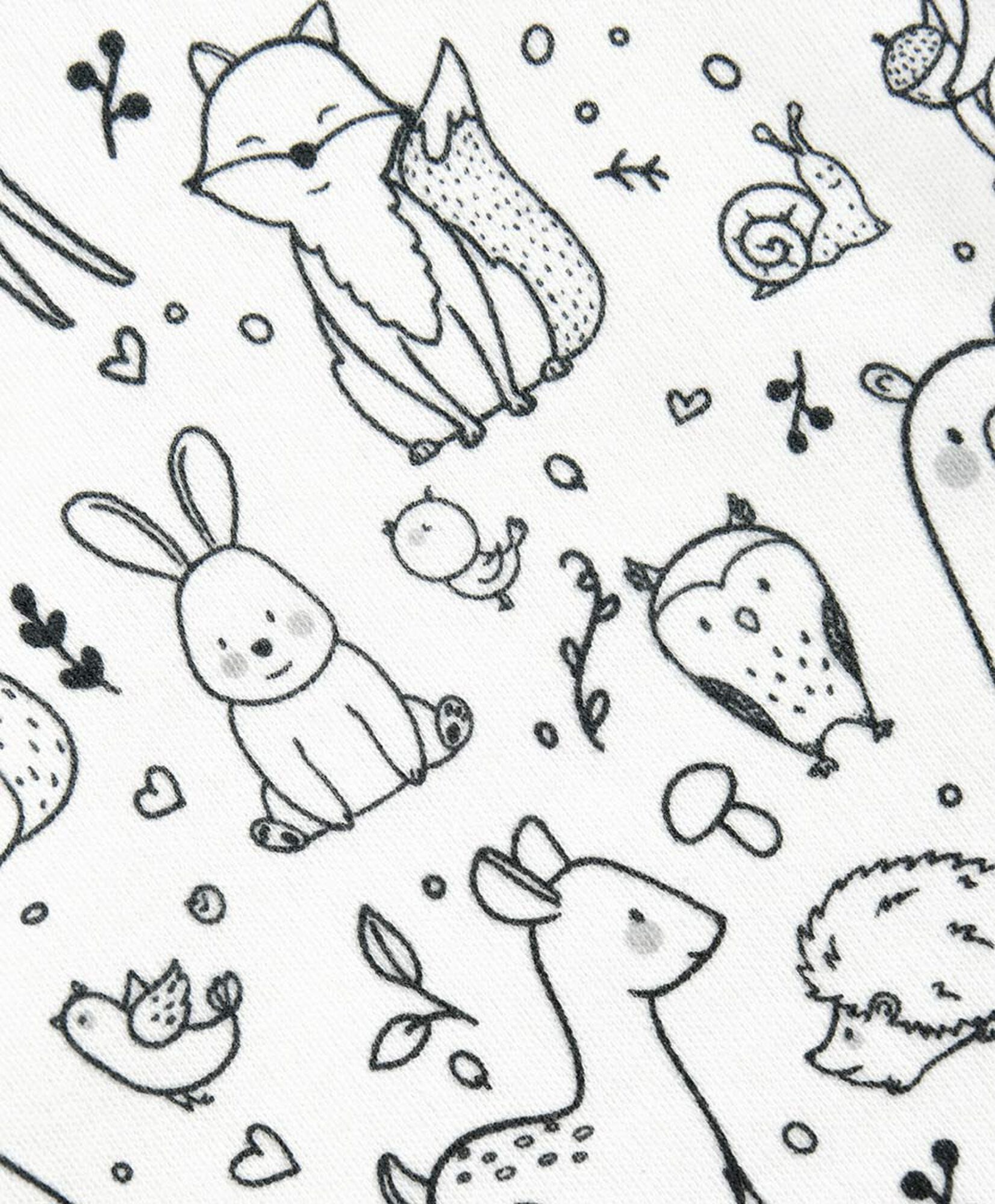 Pijama bebé estampado animalitos Pijama bebé estampado animalitos