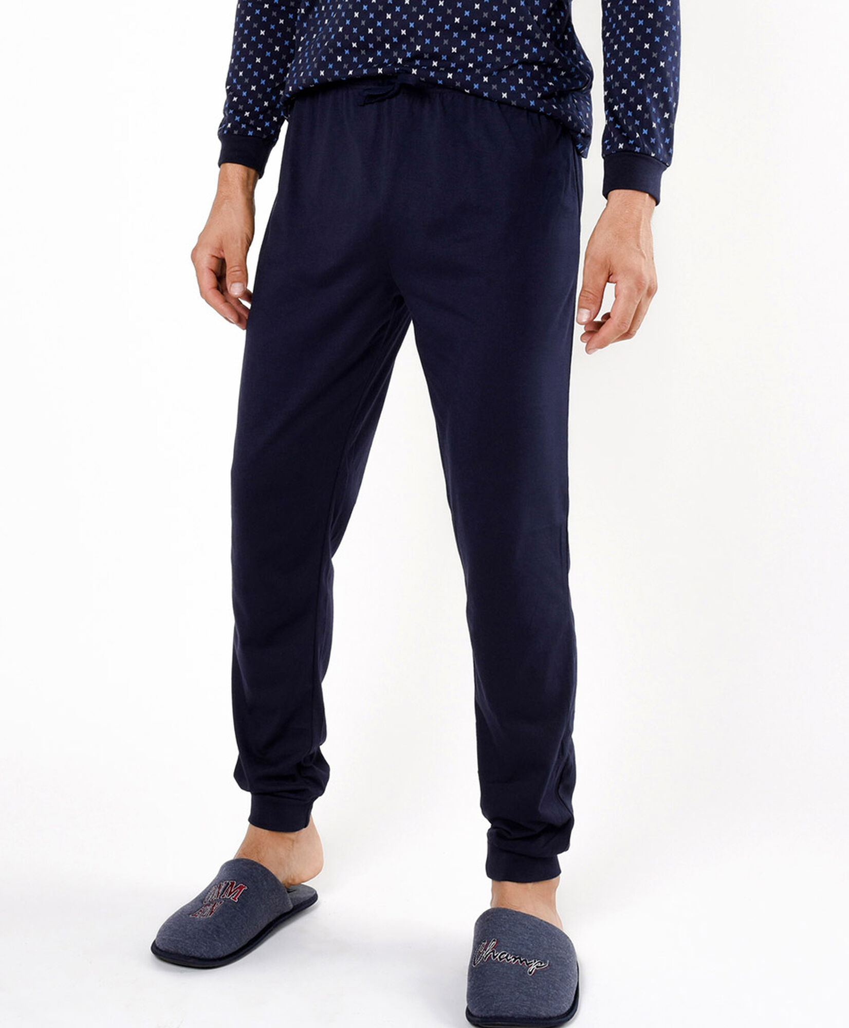 Pijama hombre cruces bolsillo Pijama hombre cruces bolsillo